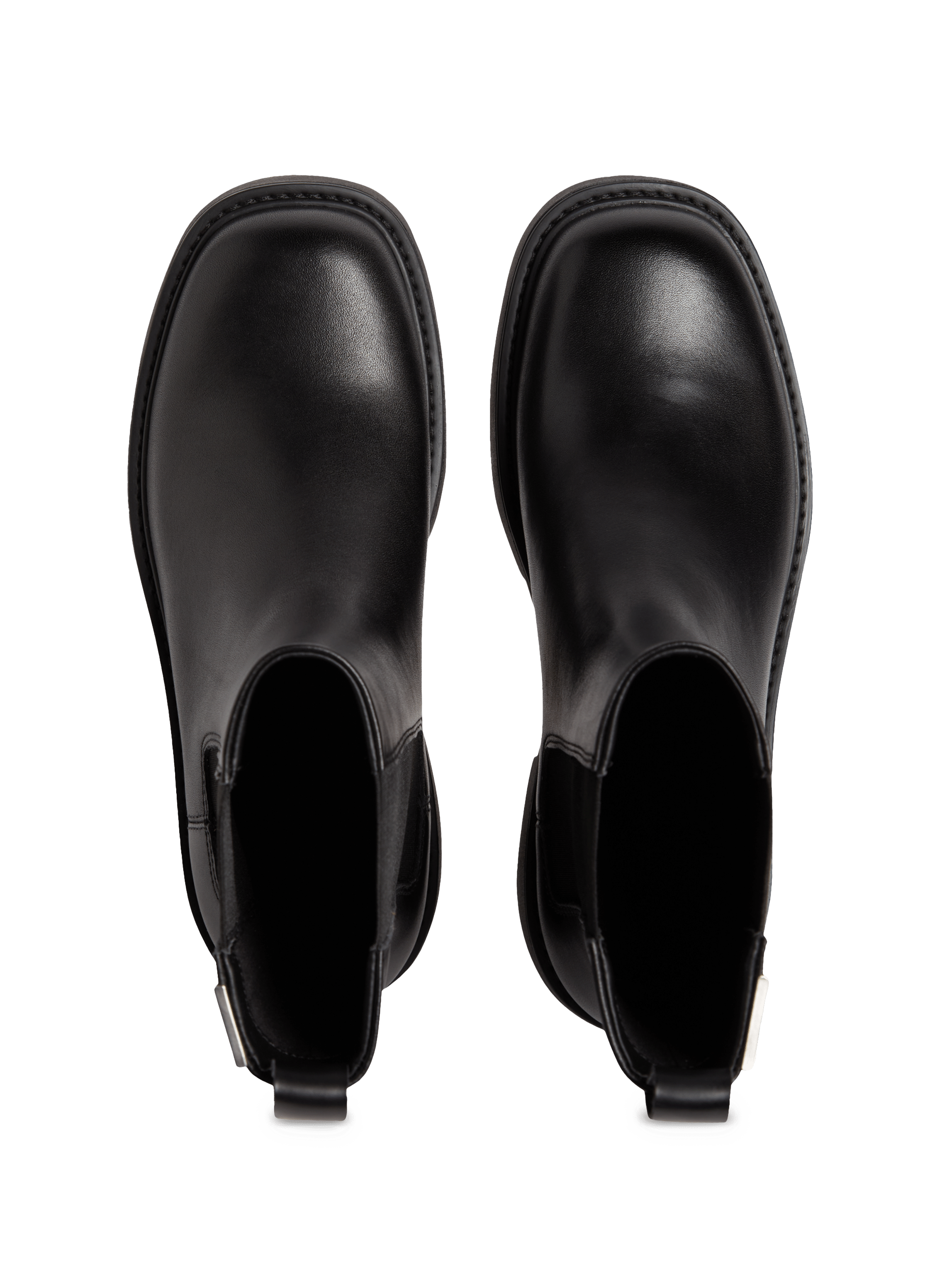 Bottines en cuir CALVIN KLEIN Noir