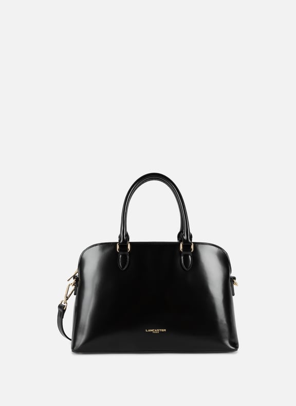 Grand sac demi lune - gelato jia Noir by LANCASTER LANCASTER Grand sac demi lune - gelato jia Noir