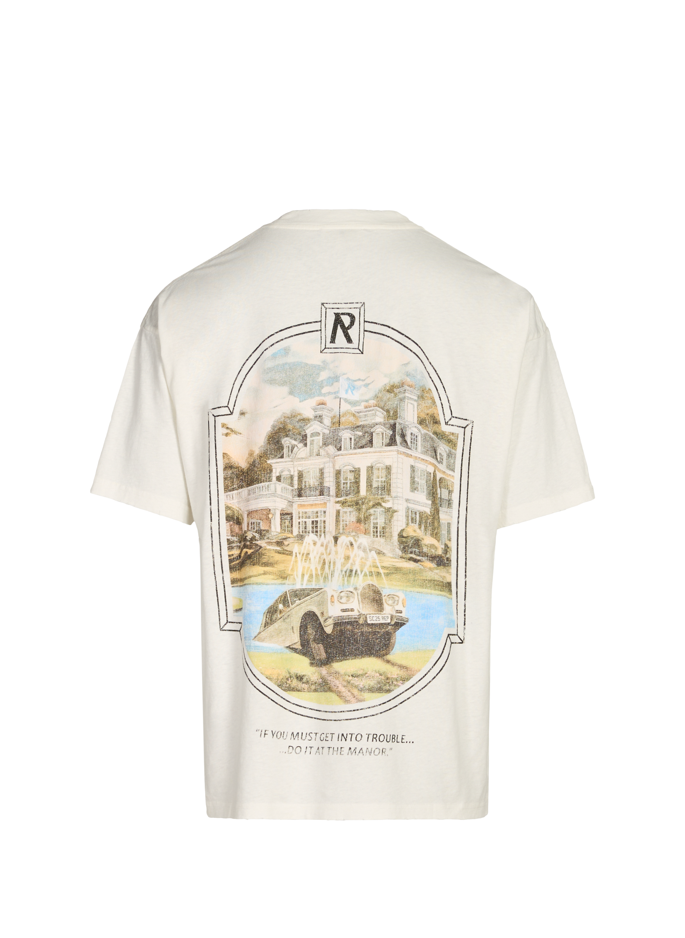 Loose cotton T-shirt REPRESENT White