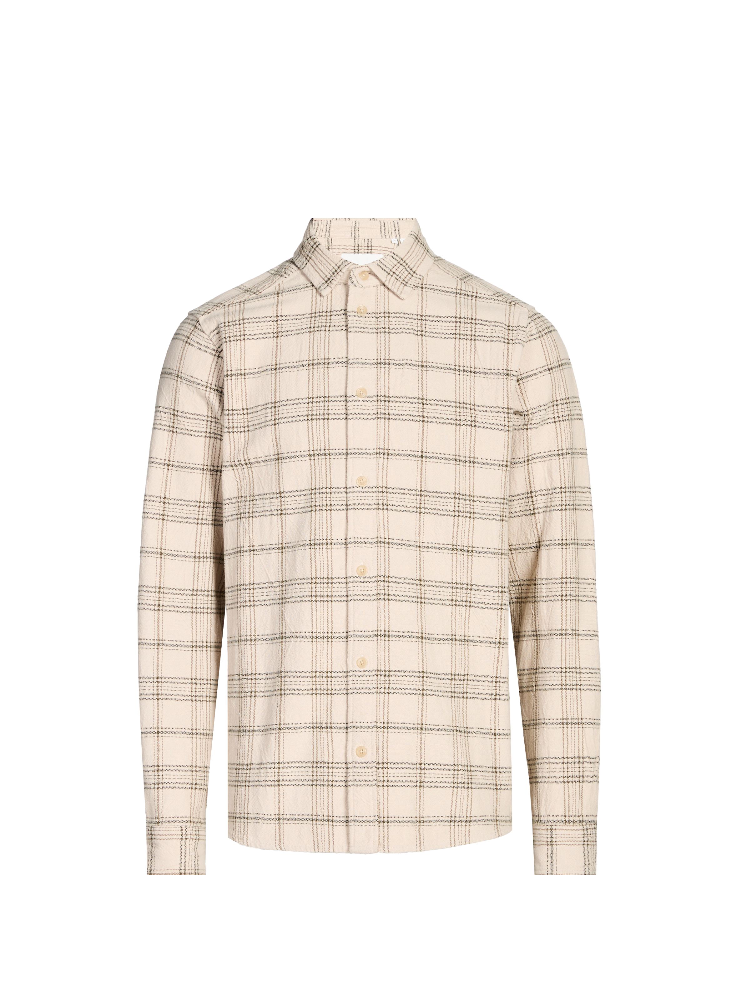 Surchemise à carreaux en coton LES DEUX Gris