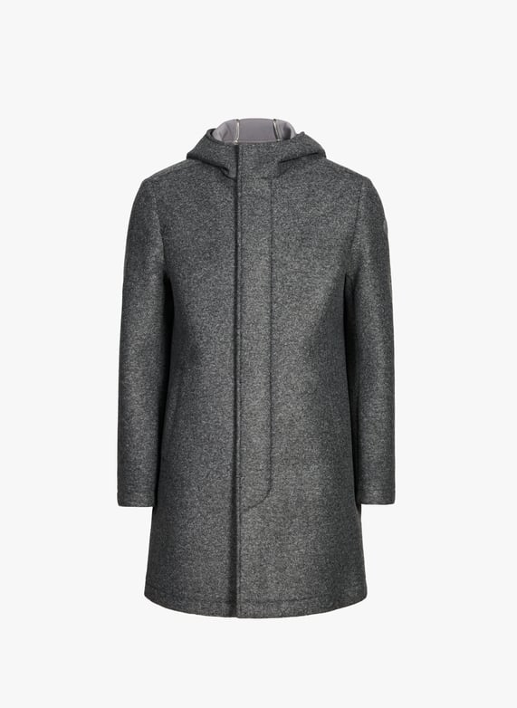 Manteau mi-long ample à capuche | Gris by COLMAR Manteau mi-long ample à capuche Gris