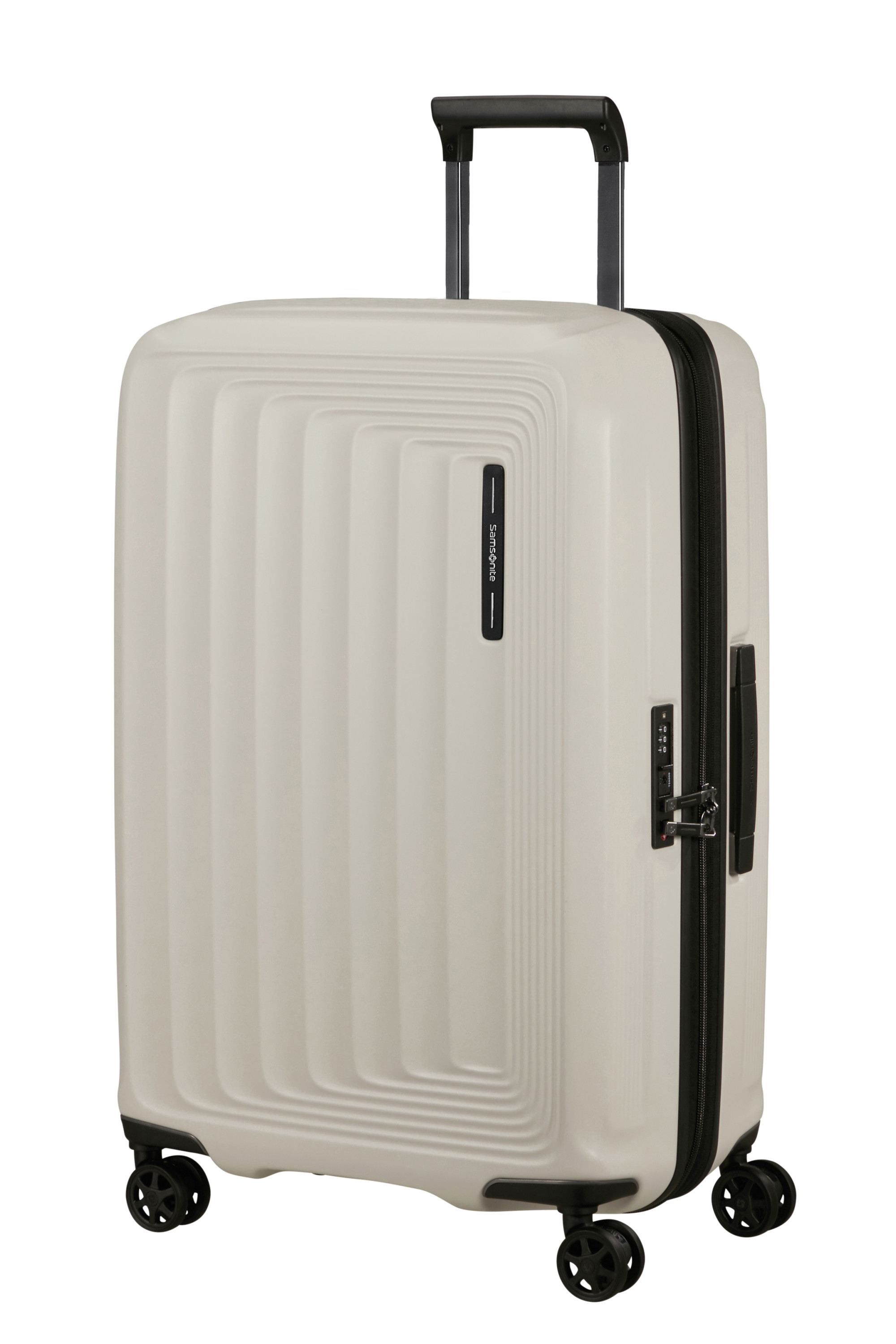 Nuon valise 4 roues taille m SAMSONITE Beige