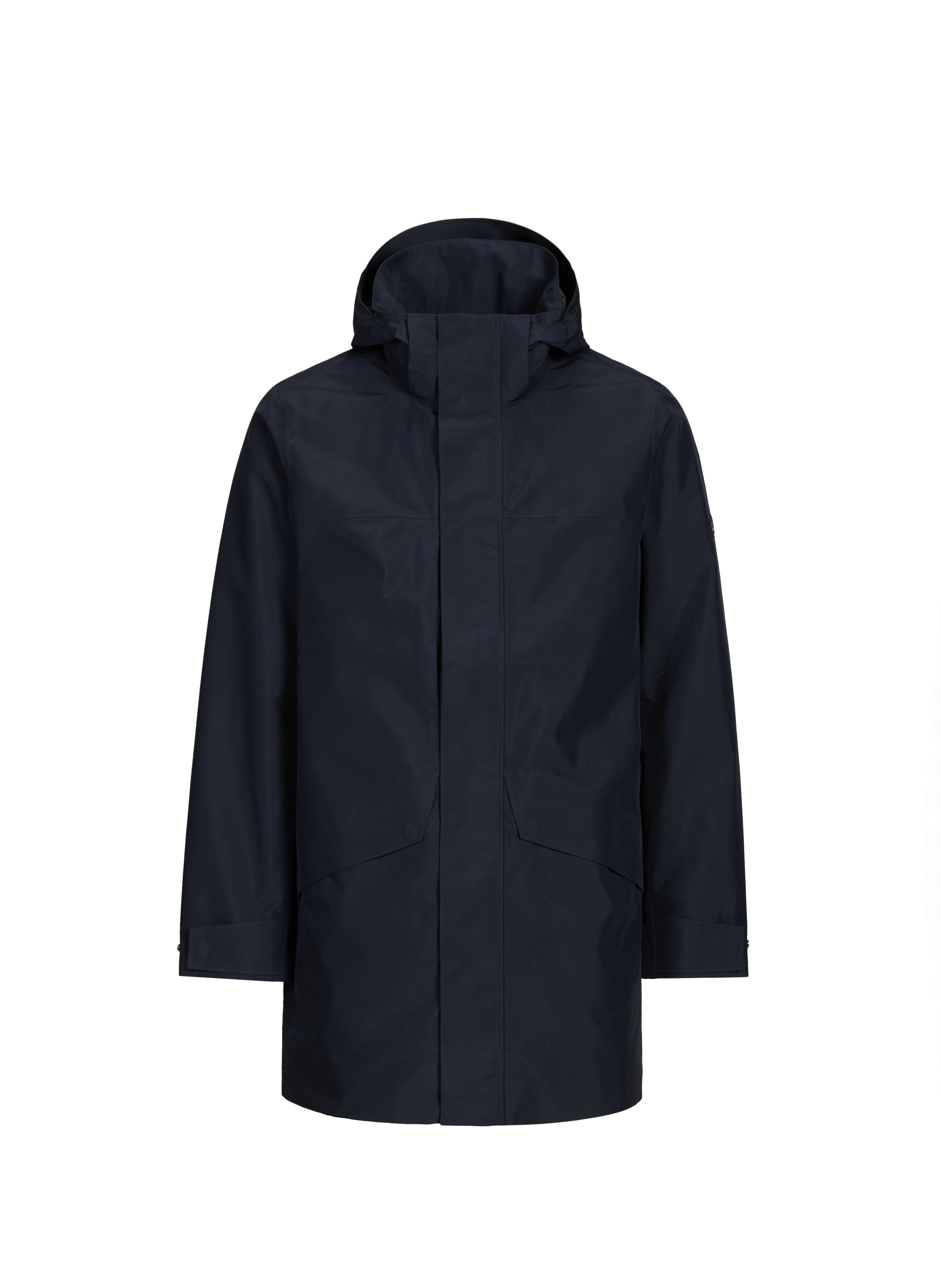 AIGLE Waterproof hooded parka Blue