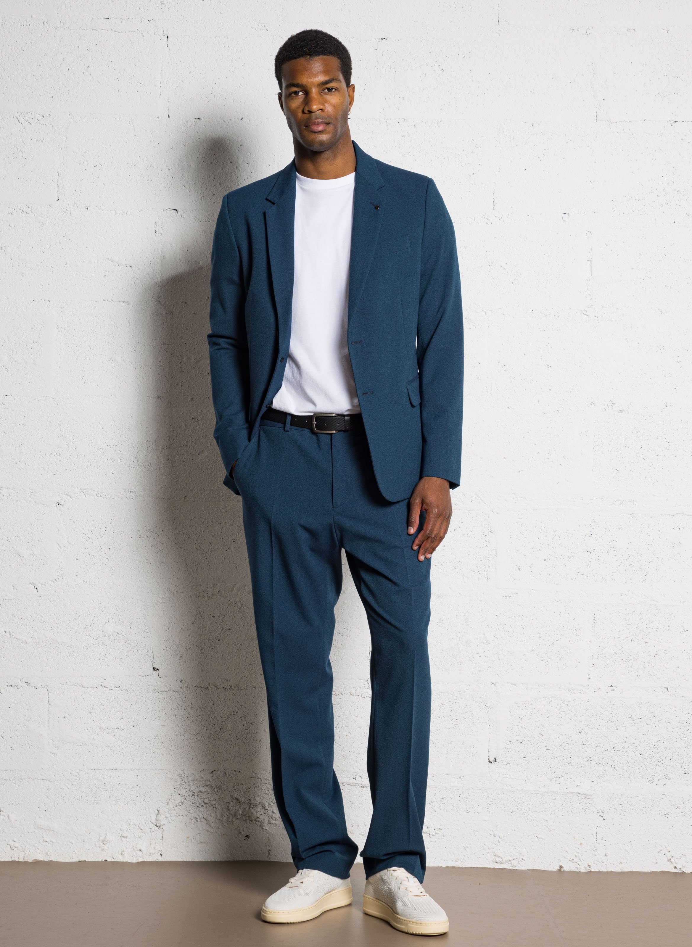 Pantalon de costume IKKS Bleu