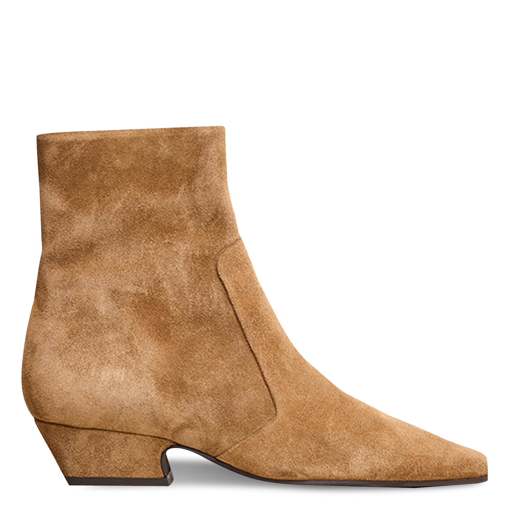 Bottines en cuir domaine JONAK Marron