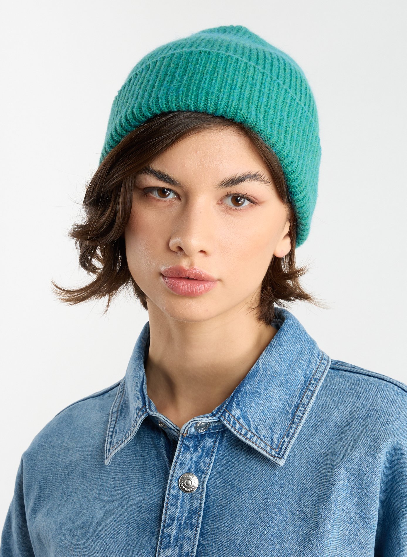 Bonnet Barra en laine MACKIE Vert