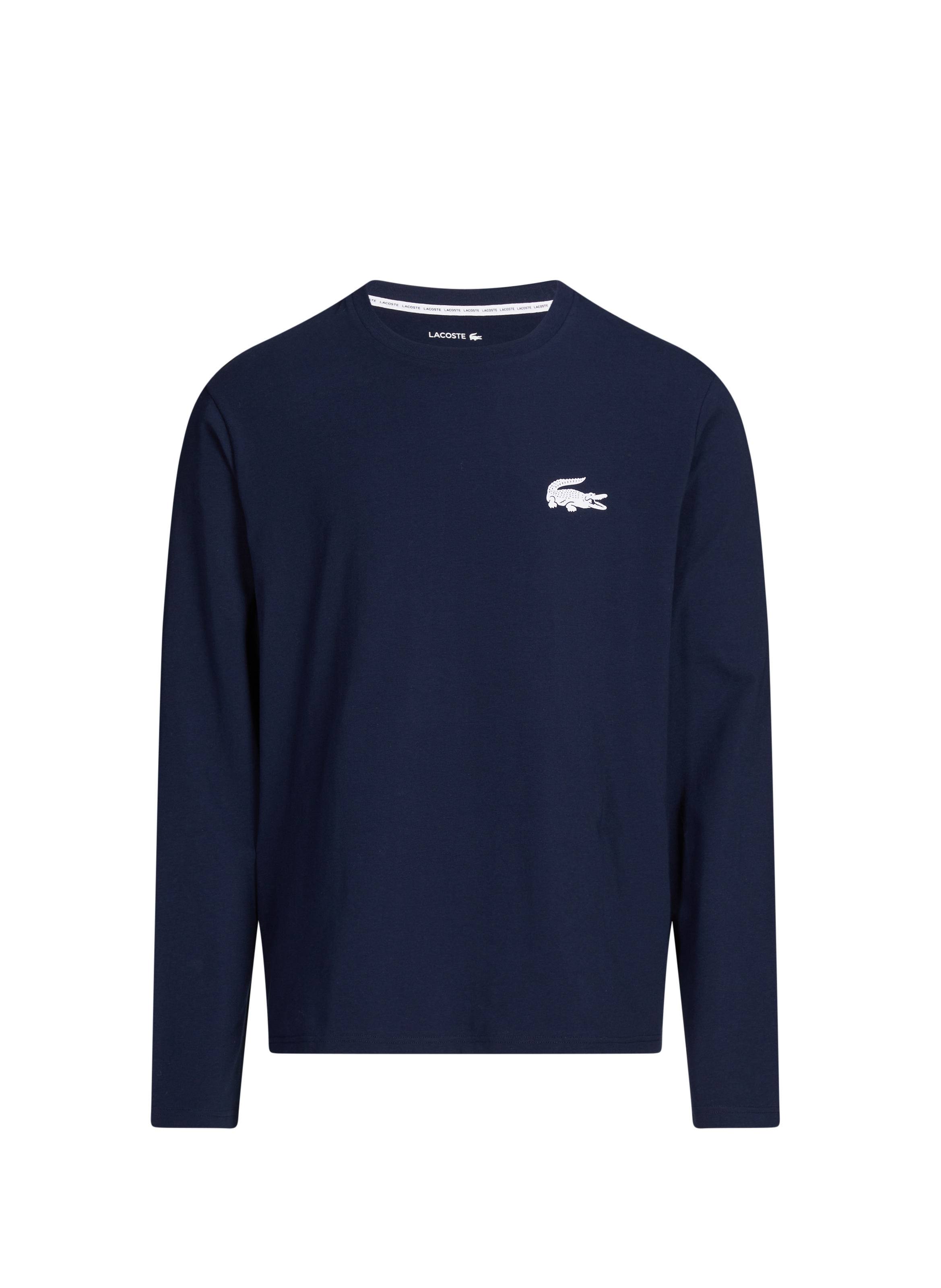 LACOSTE Cotton-blend pyjama set Blue