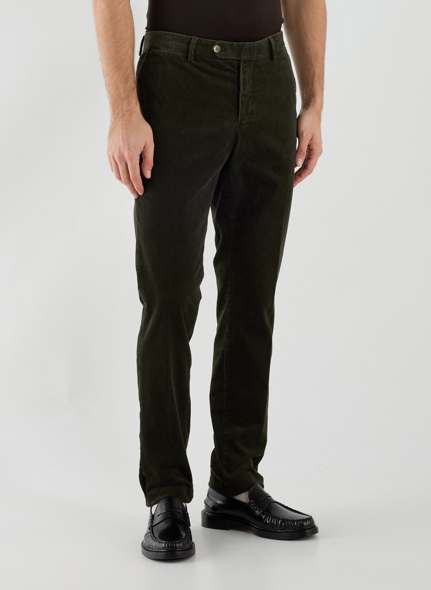 Cotton chino trousers HACKETT Green