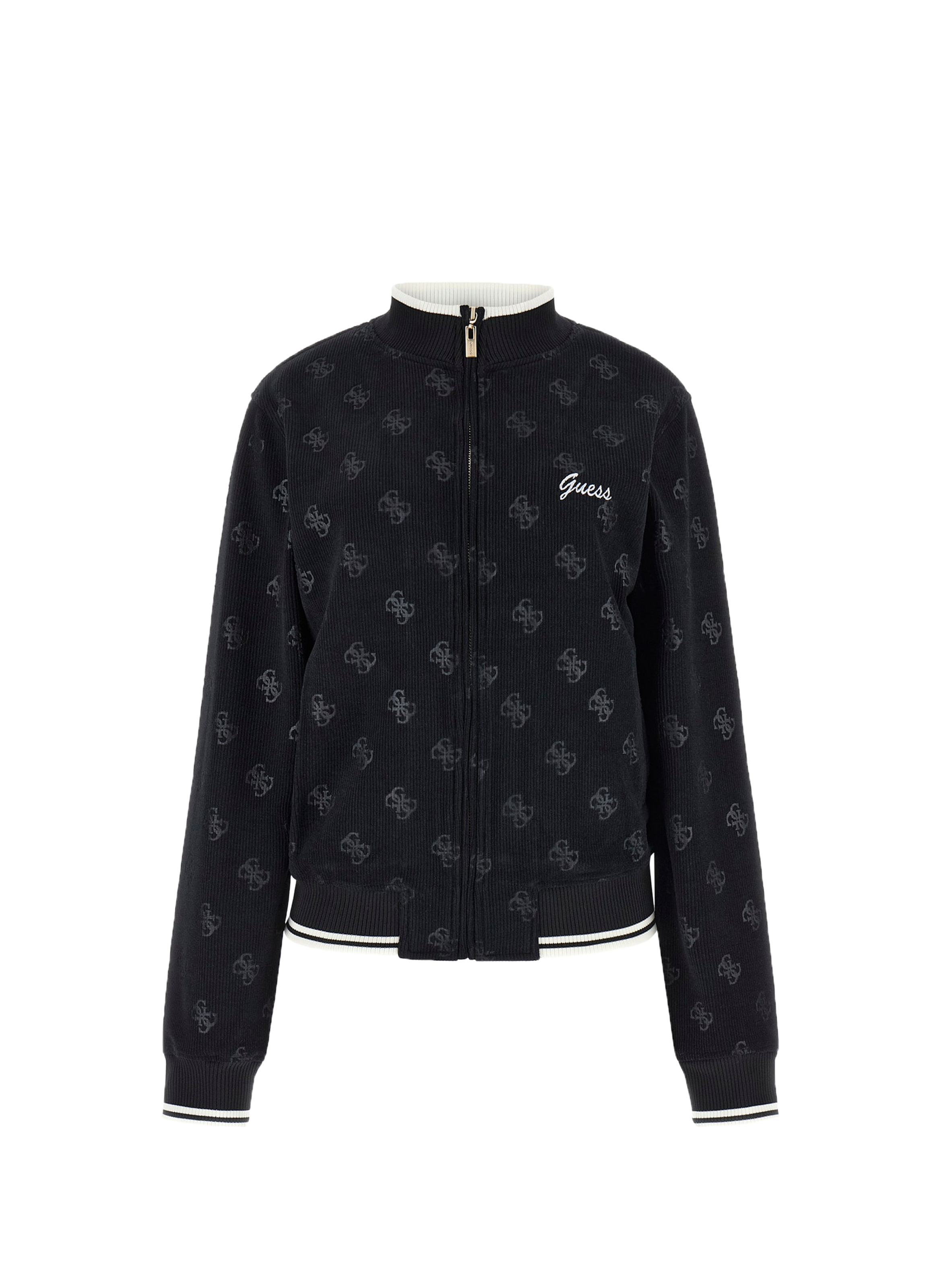 Light jacket with logo GUESS Black