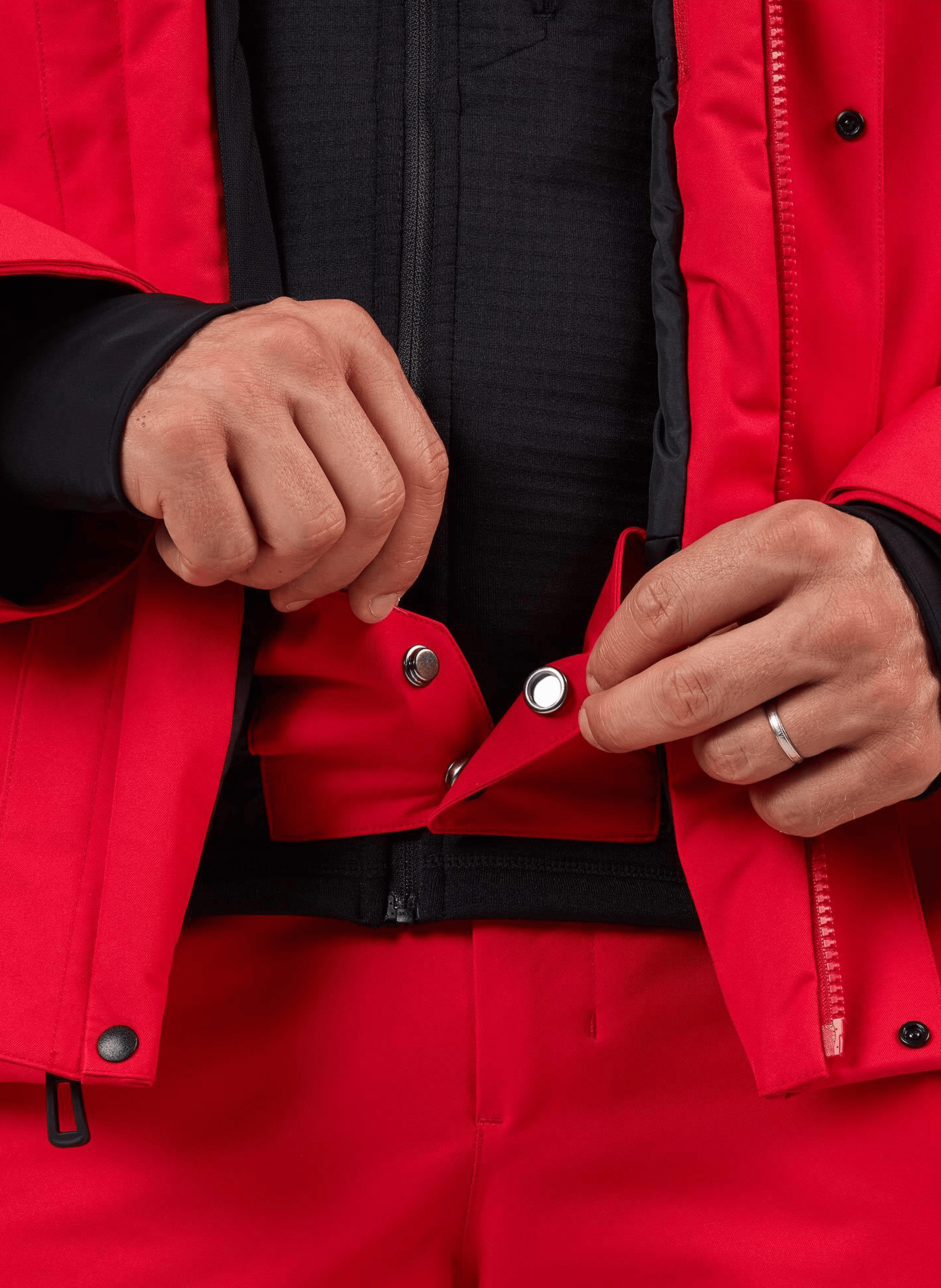 Veste de ski isolante Velika ROSSIGNOL Rouge