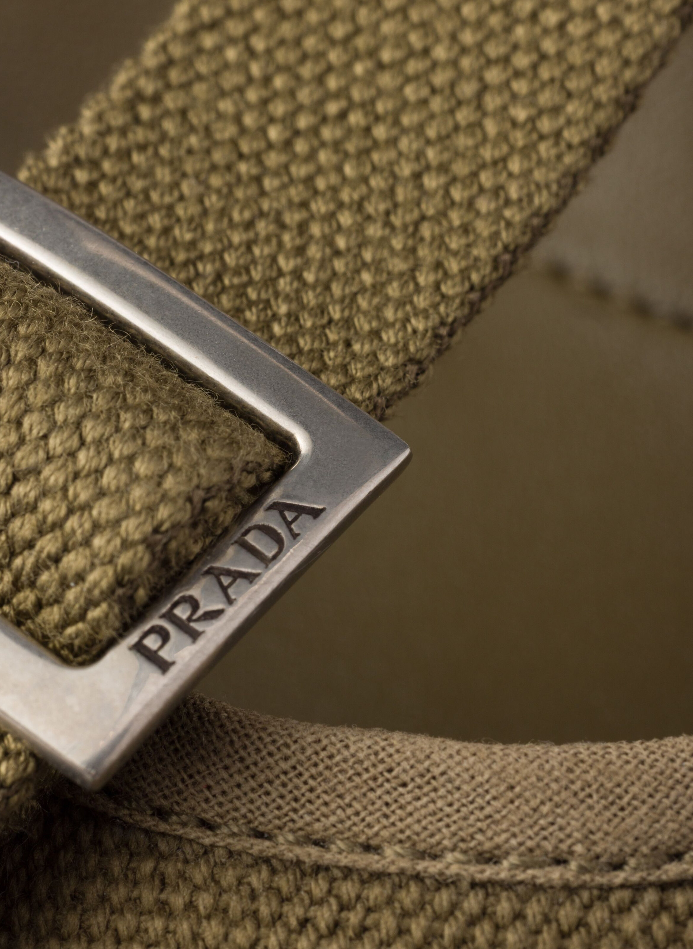 Escarpins en toile PRADA Vert