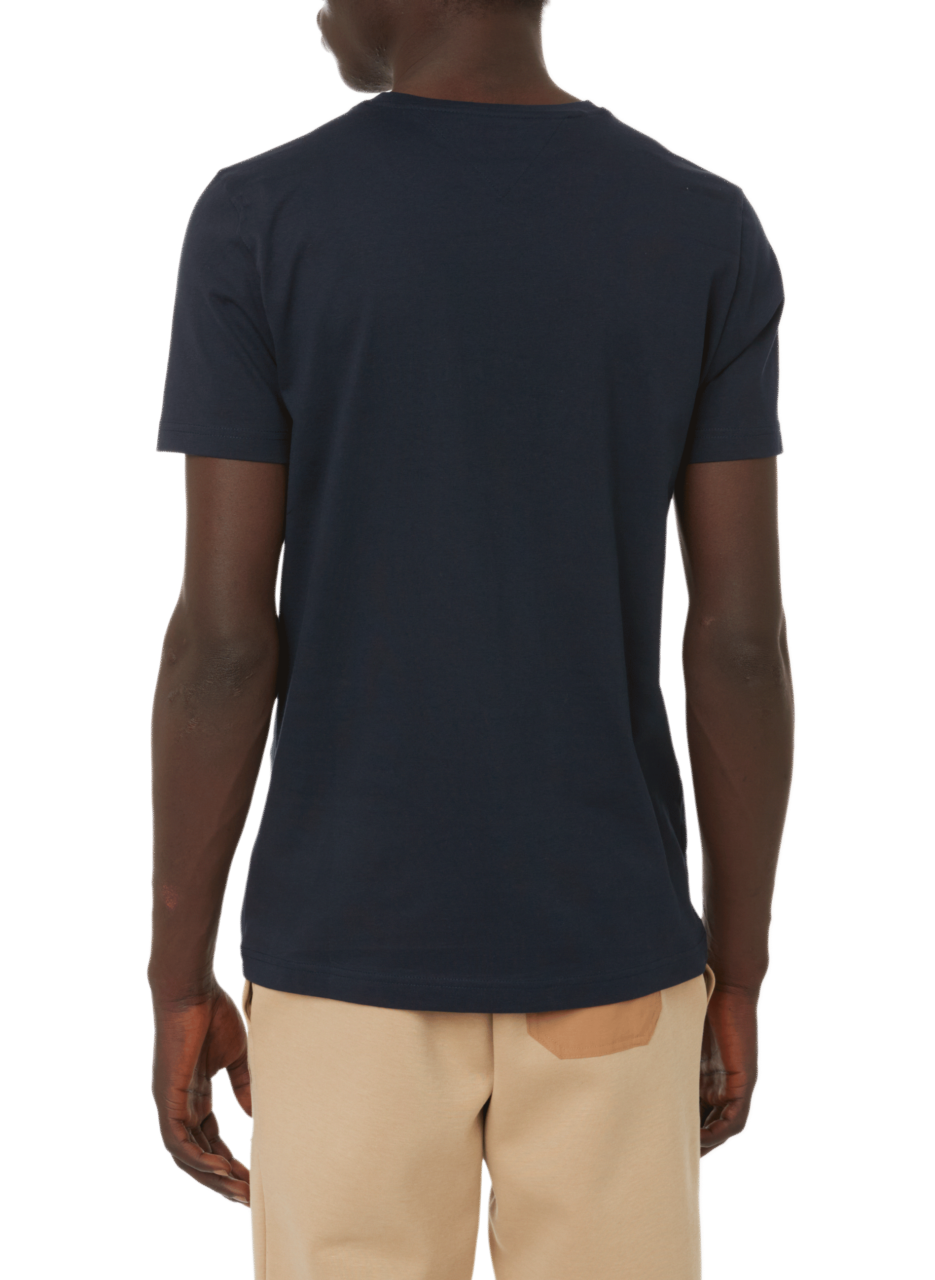 Organic cotton logo T-shirt TOMMY HILFIGER Blue