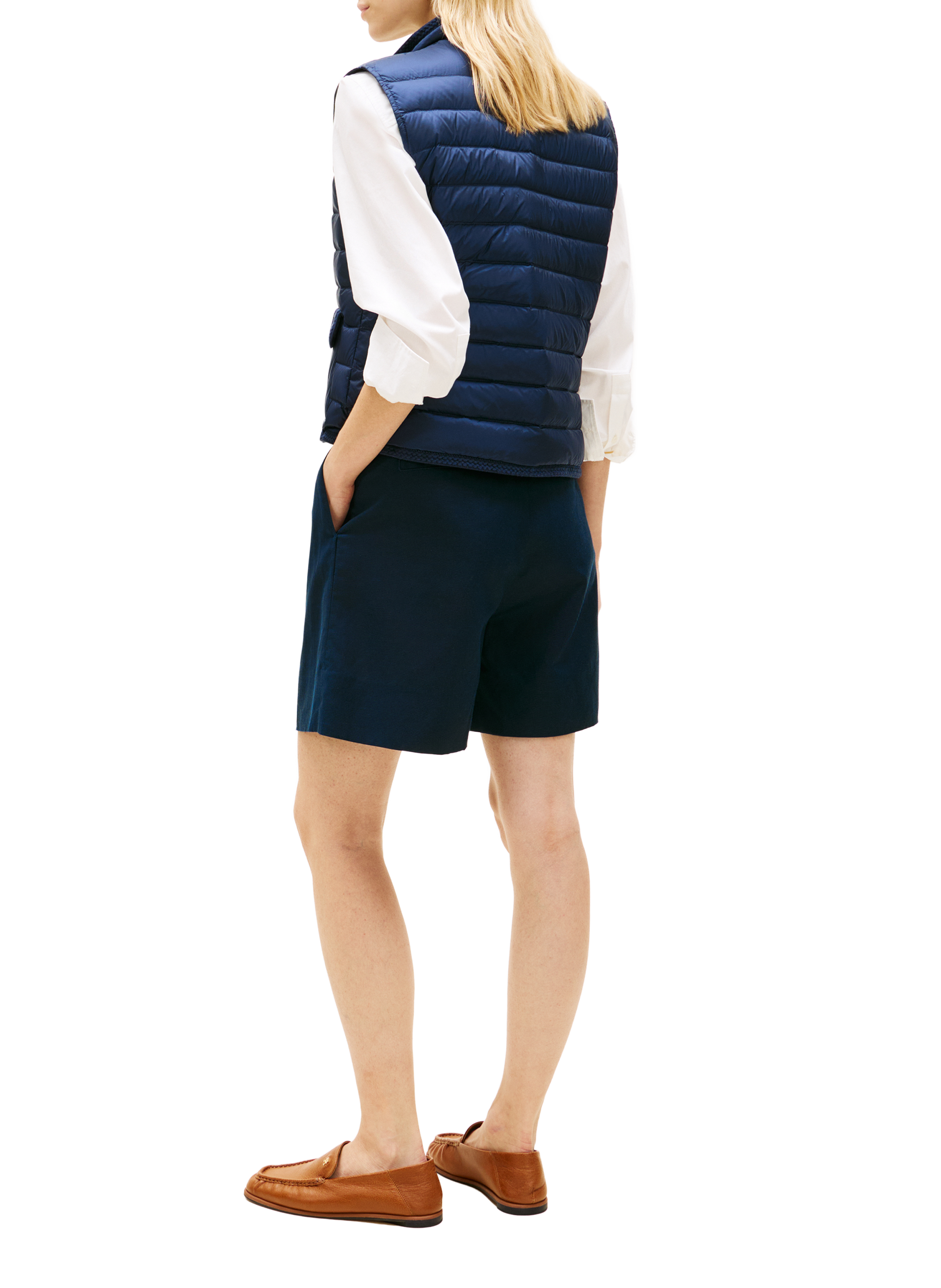 Quilted gilet TOMMY HILFIGER Blue