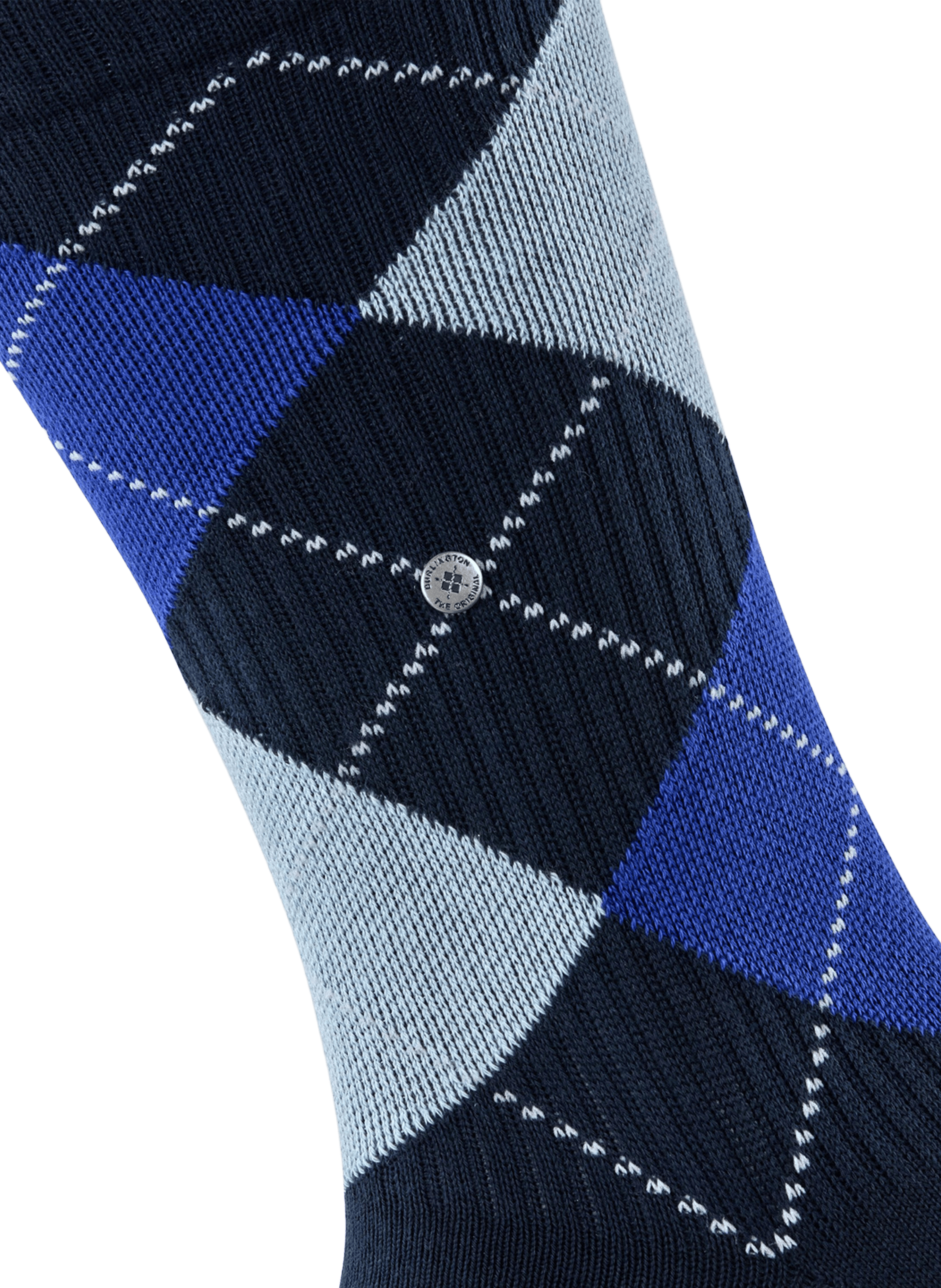 Calcetines de tenis geométricos BURLINGTON Azul