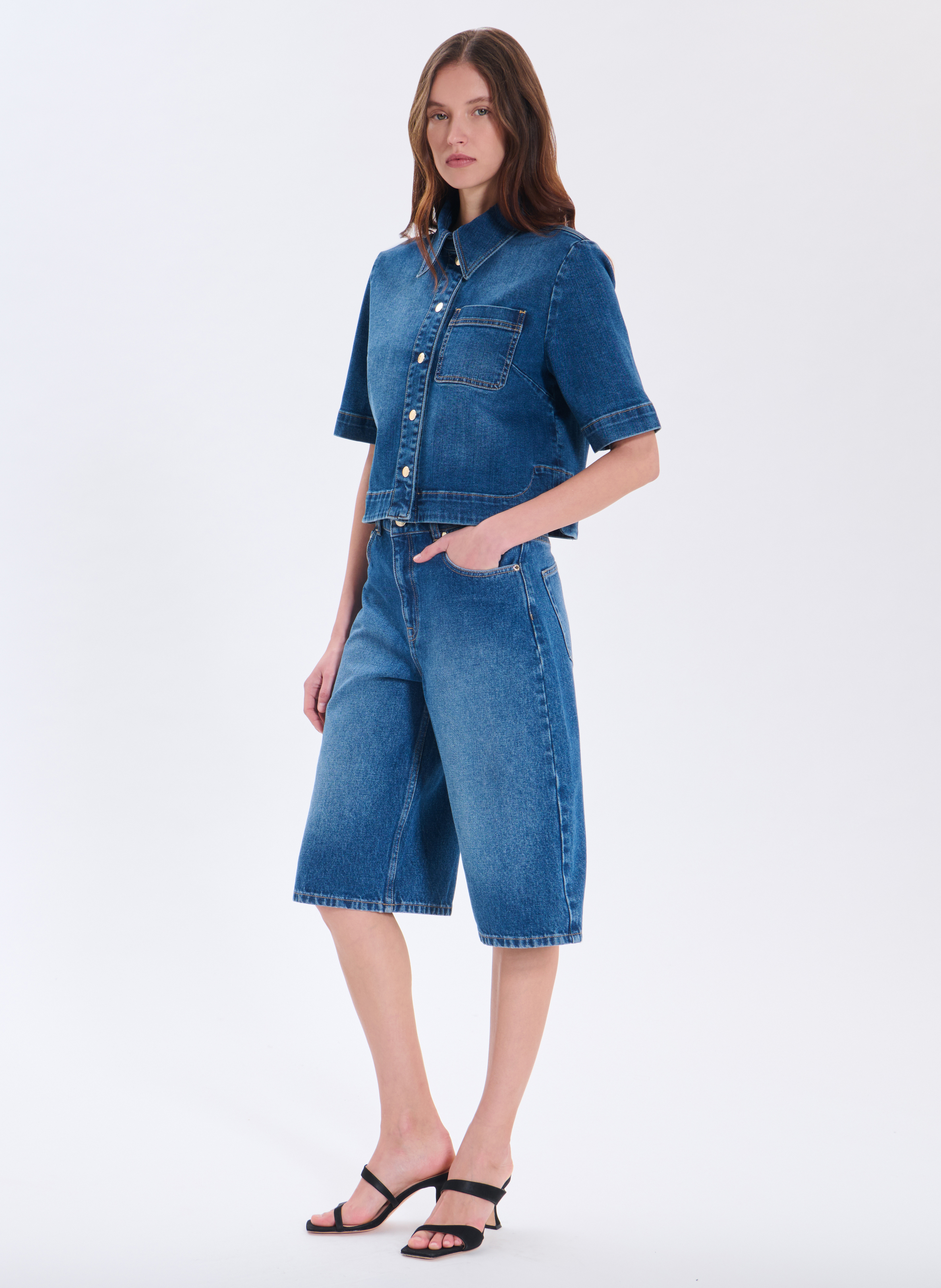 Top  celina ZAPA Bleu