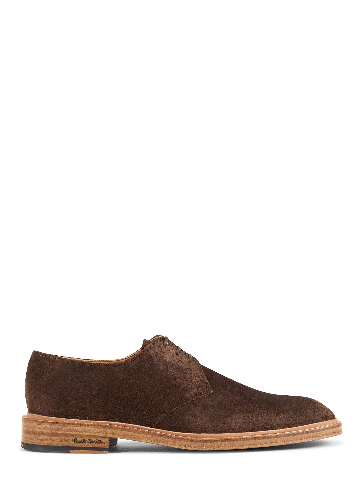Sheridan derbies in suede calf leather PAUL SMITH Brown