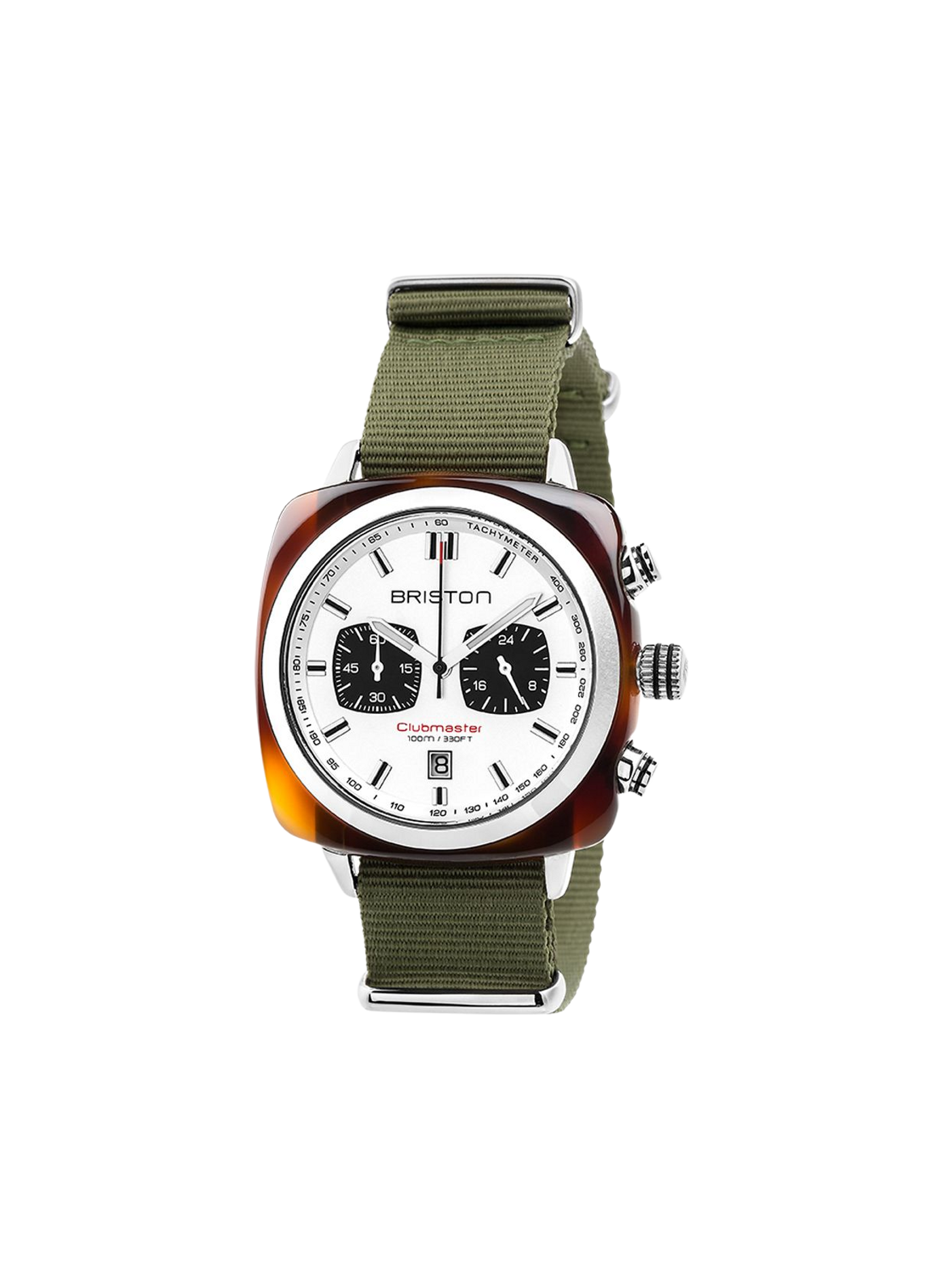Montre Clubmaster Sport en nylon BRISTON Blanc