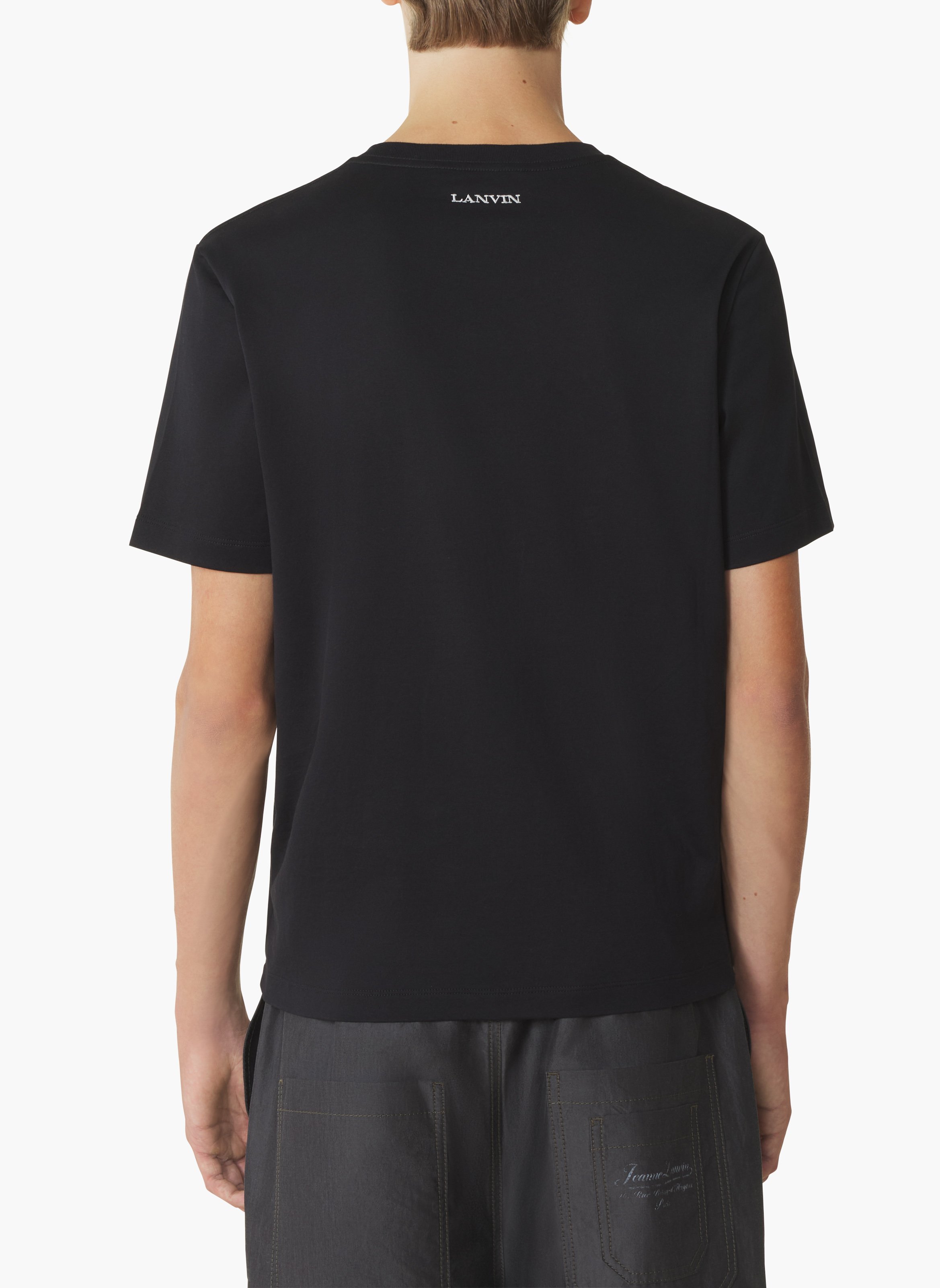 T-shirt imprimé la mère et l'enfant LANVIN Noir