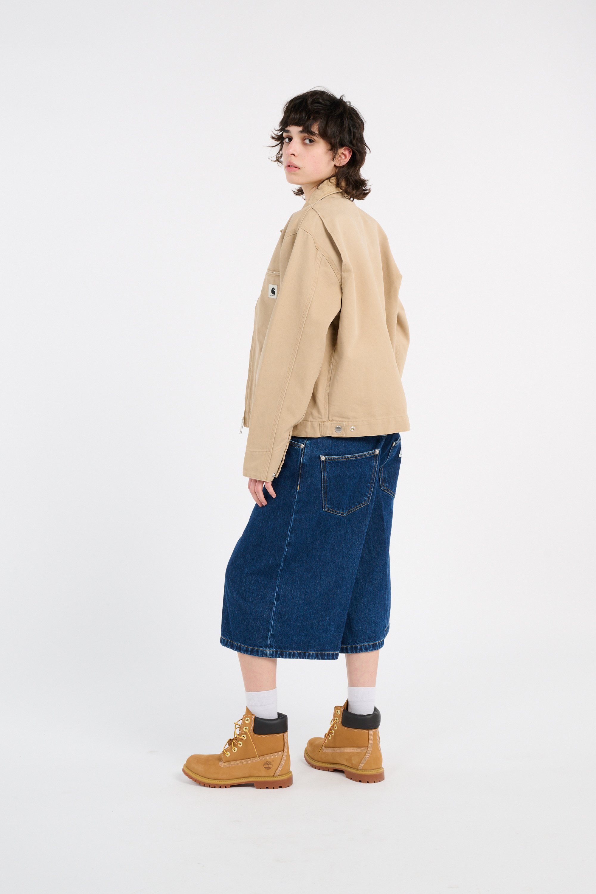 Veste w' og detroit jacket CARHARTT WIP Marron