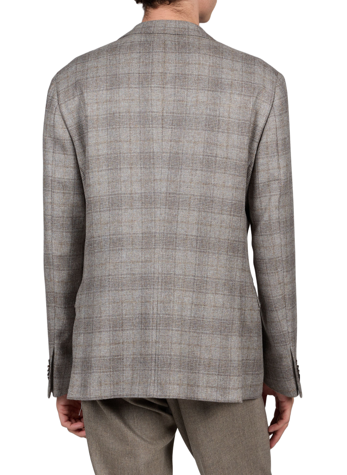 Gerader Blazer aus Wollmischung CORNELIANI Grau