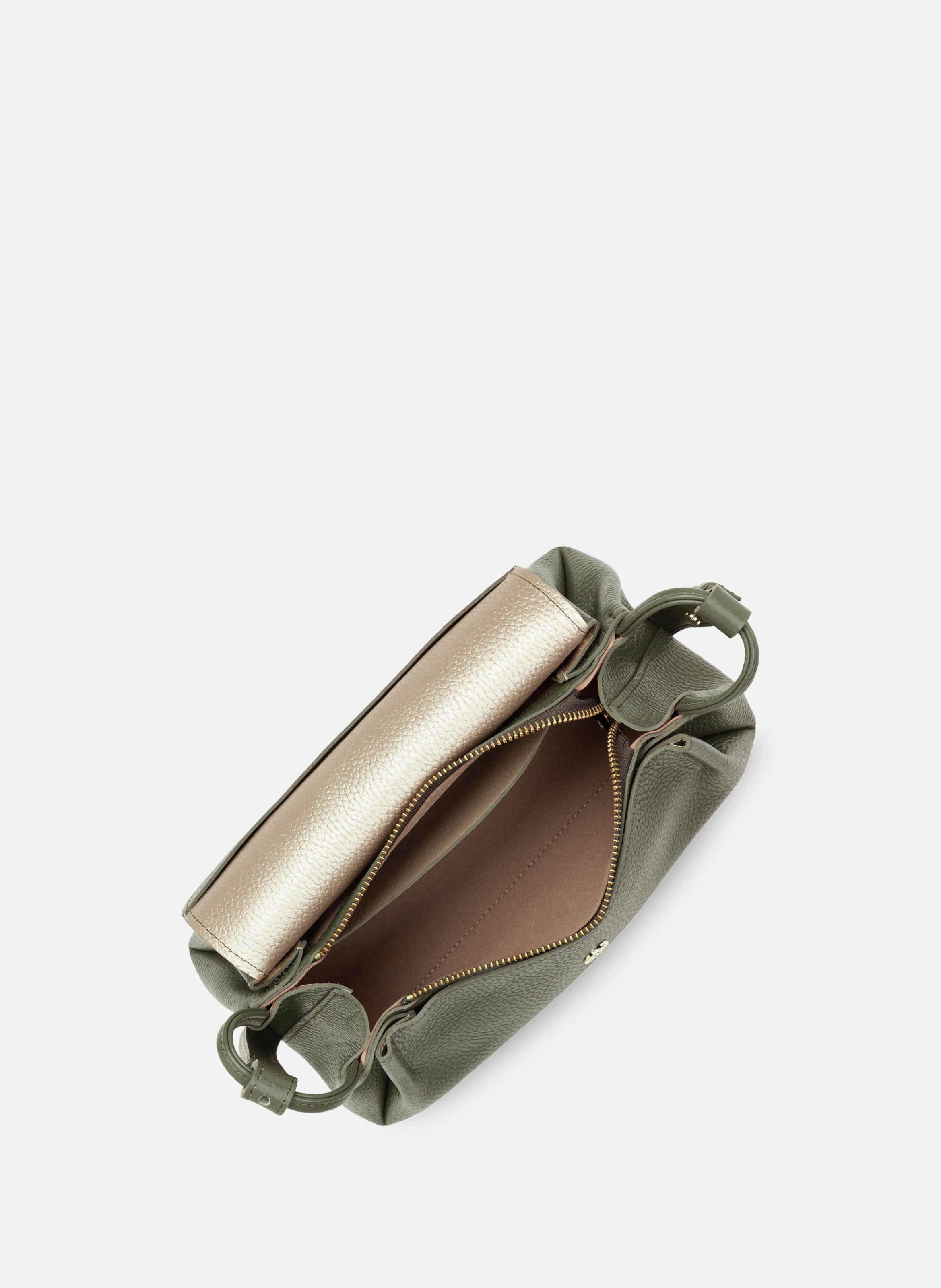 Sac trotteur - accordéon double LANCASTER Kaki