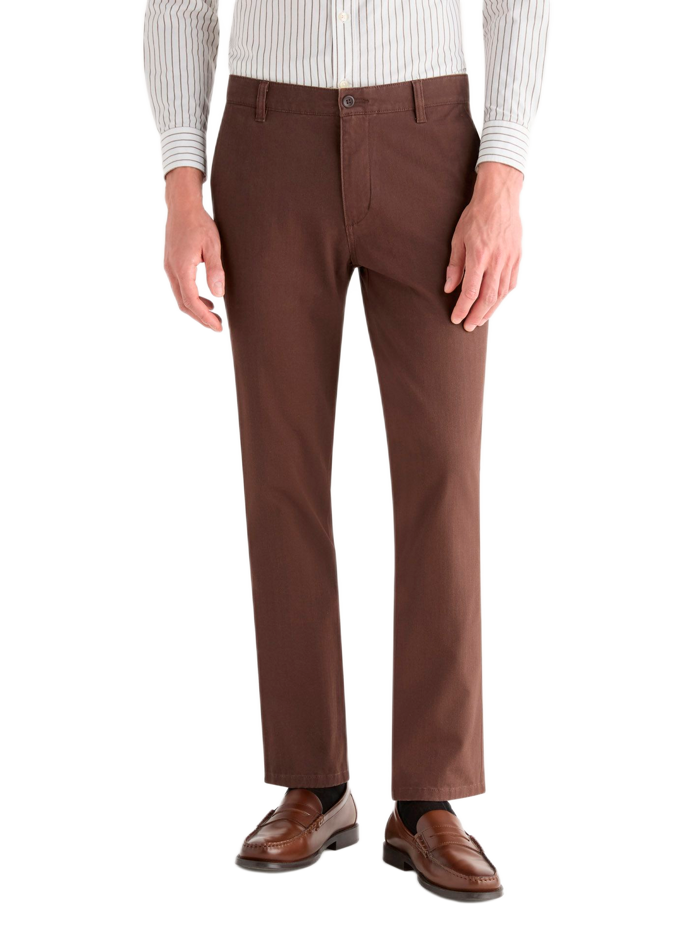 Broek met dubbele knie | Bruin DOCKERS Heren