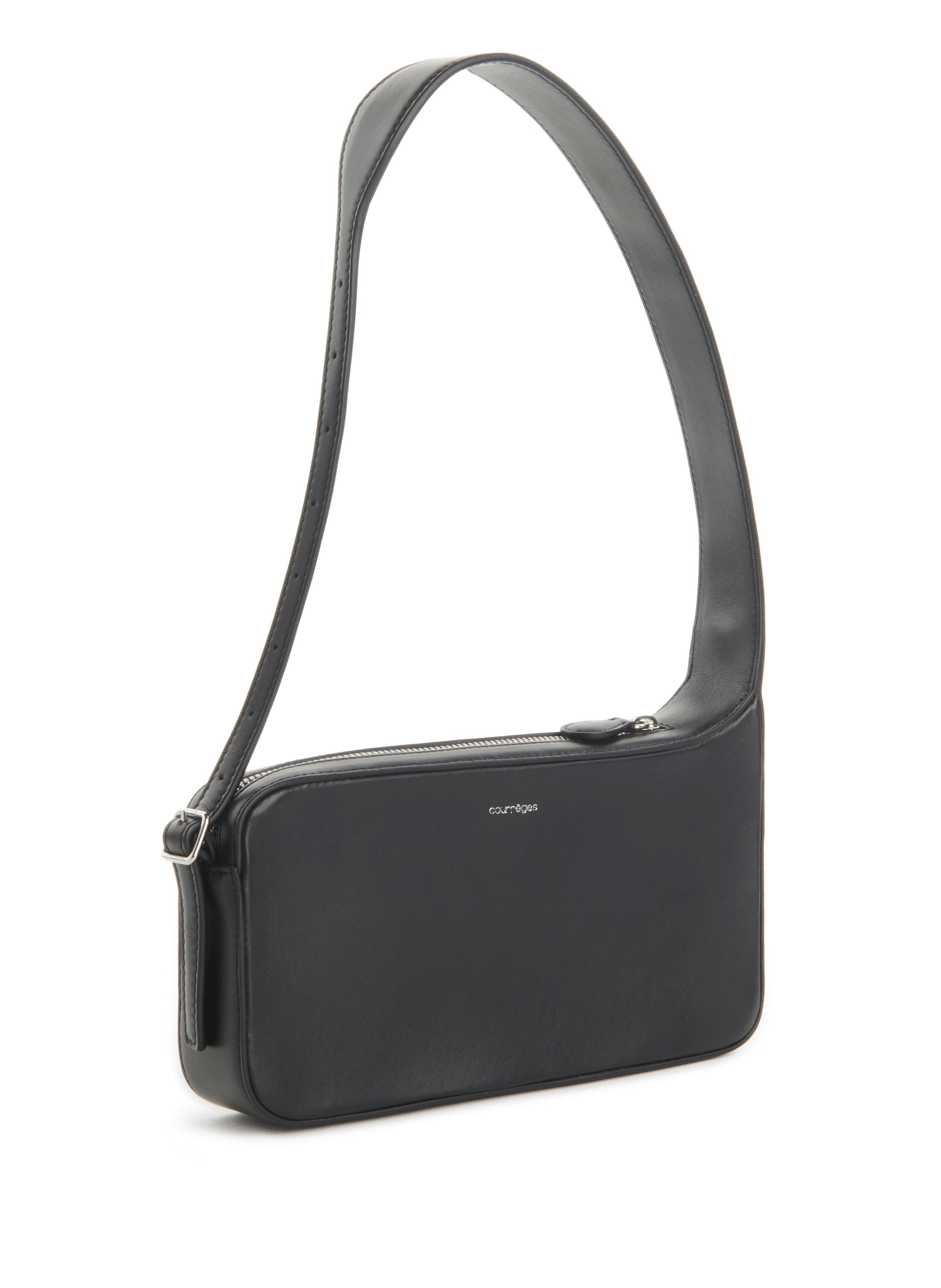 Sac baguette Racer en cuir