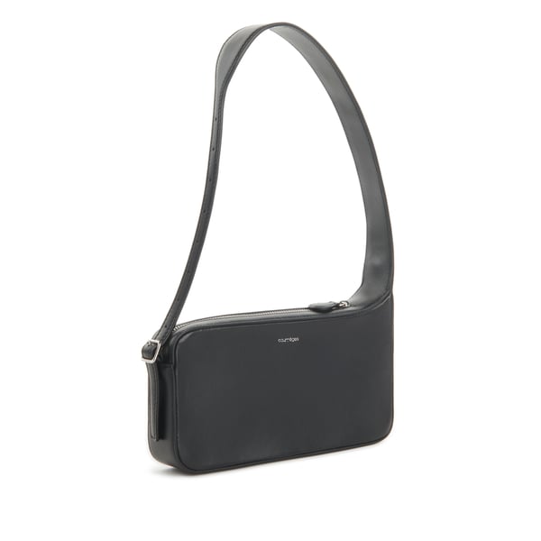 Sac baguette Racer en cuir