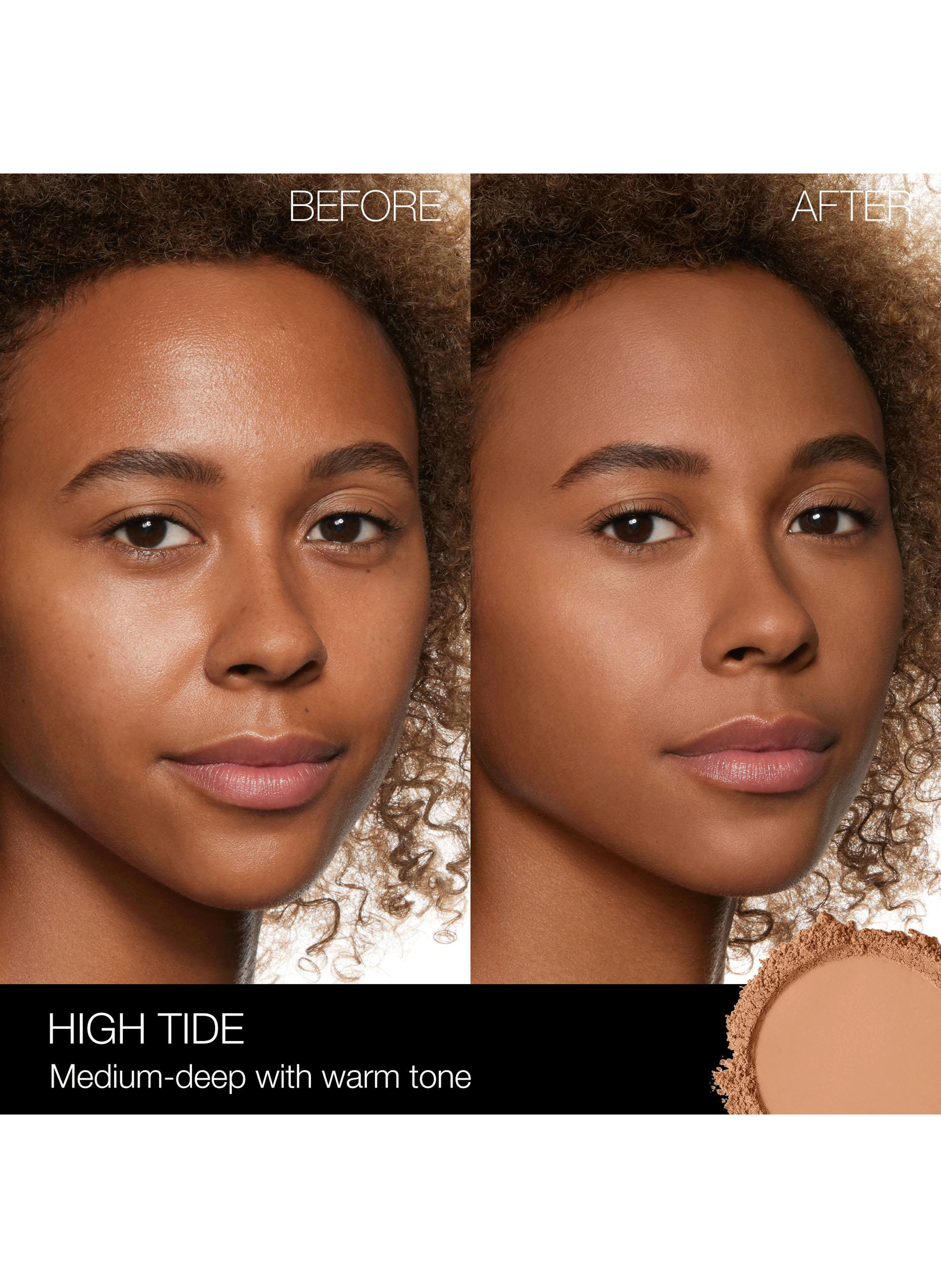 Soft Matte Advanced Perfecting powder High tide peaux intermédiaires à foncées aux sous-tons dorés