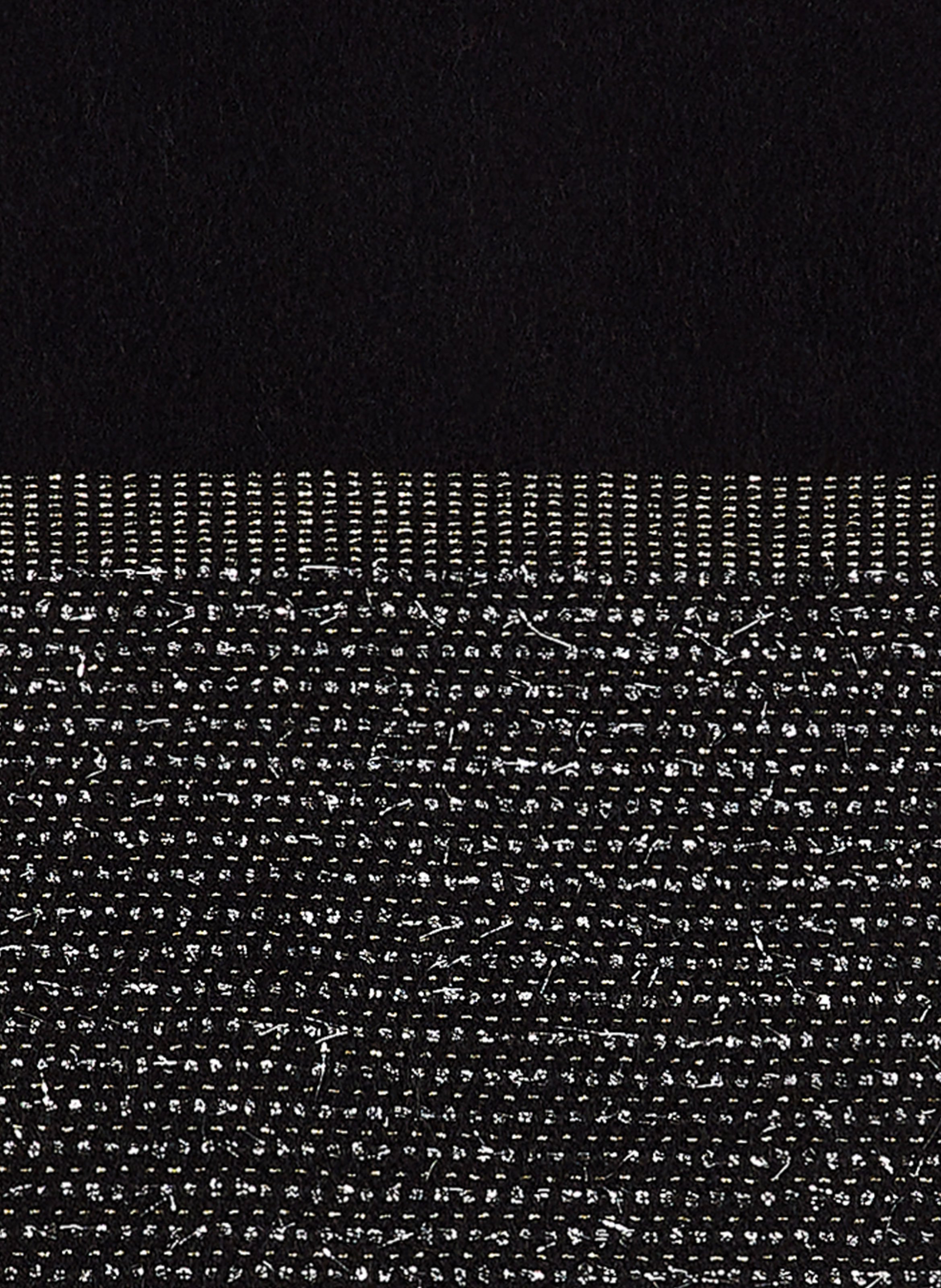 Echarpe à détails fils métallisés