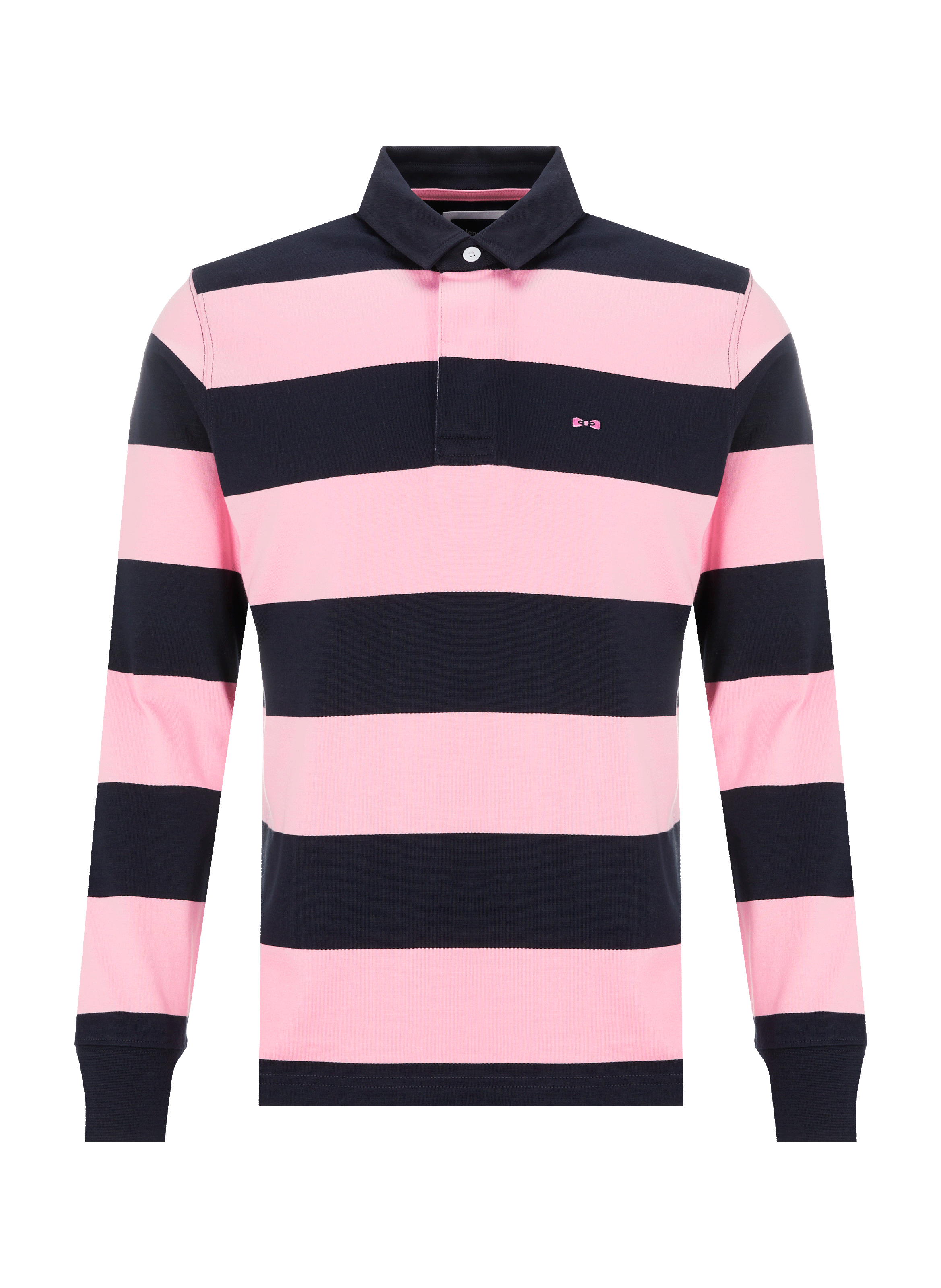 Polo manches longues en coton