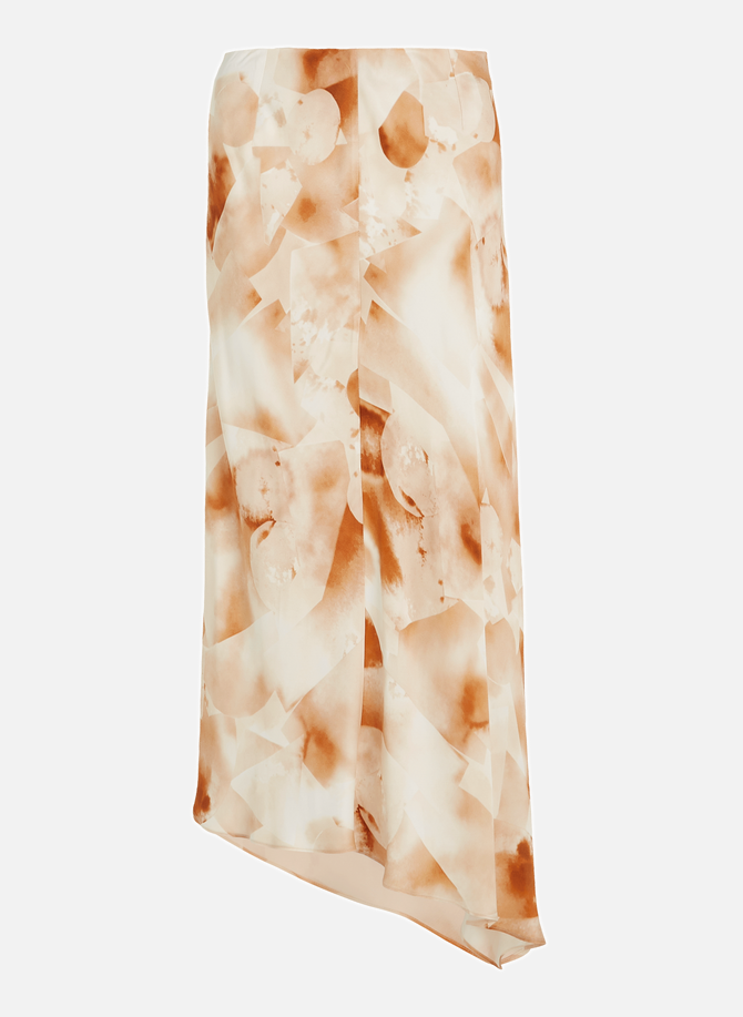 Asymmetrical patterned skirt CALVIN KLEIN