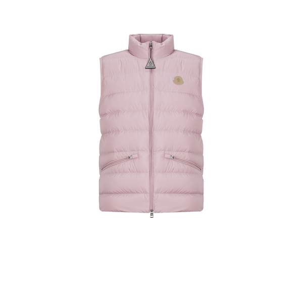 Moncler Lechtal Down Gilet In Pink