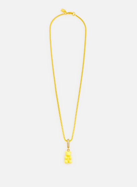Yellow chain necklaceCRYSTAL HAZE 