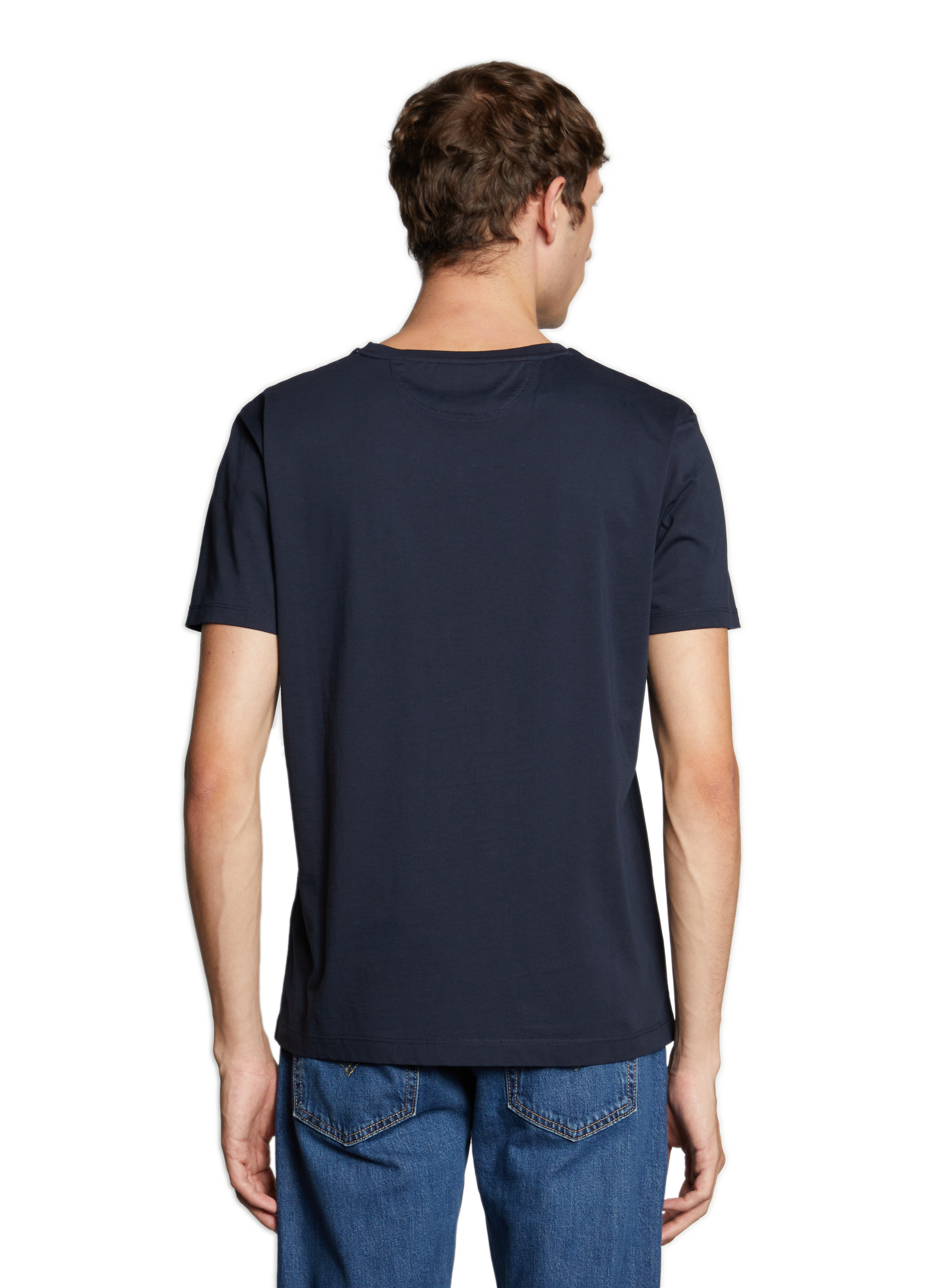 T-shirt en coton  HACKETT Bleu