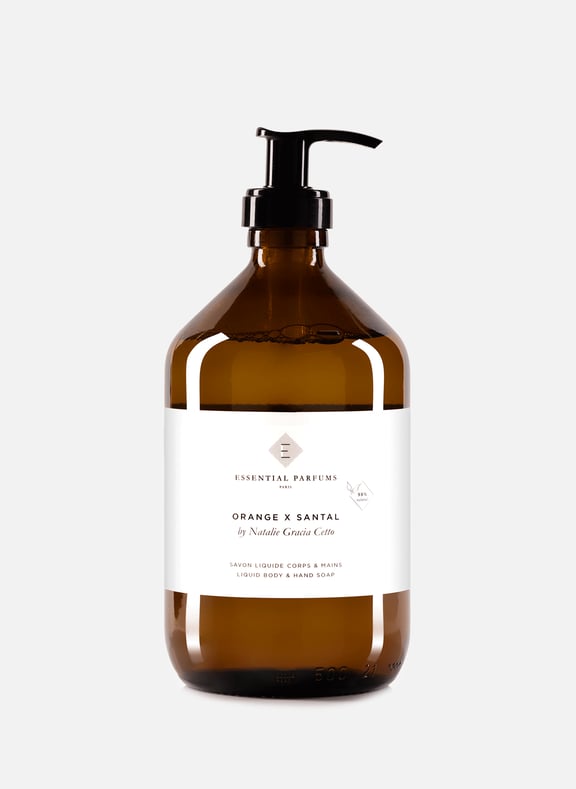 Orange X Sandalwood by Natalie Gracia-Cetto liquid soap by ESSENTIAL PARFUMS ESSENTIAL PARFUMS Orange X Sandalwood by Natalie Gracia-Cetto liquid soap