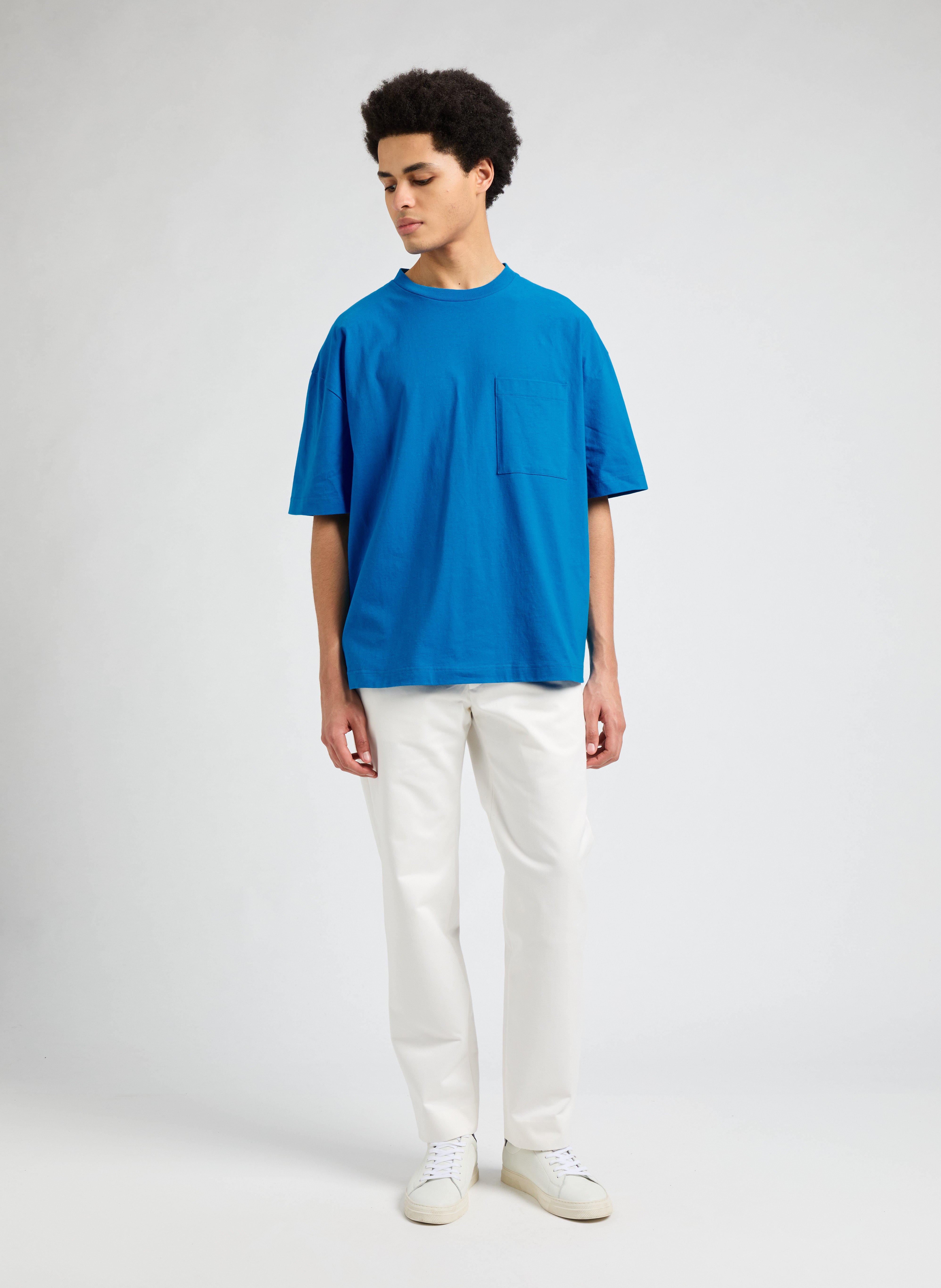 Oversized T-shirt SAISON 1865 Blue