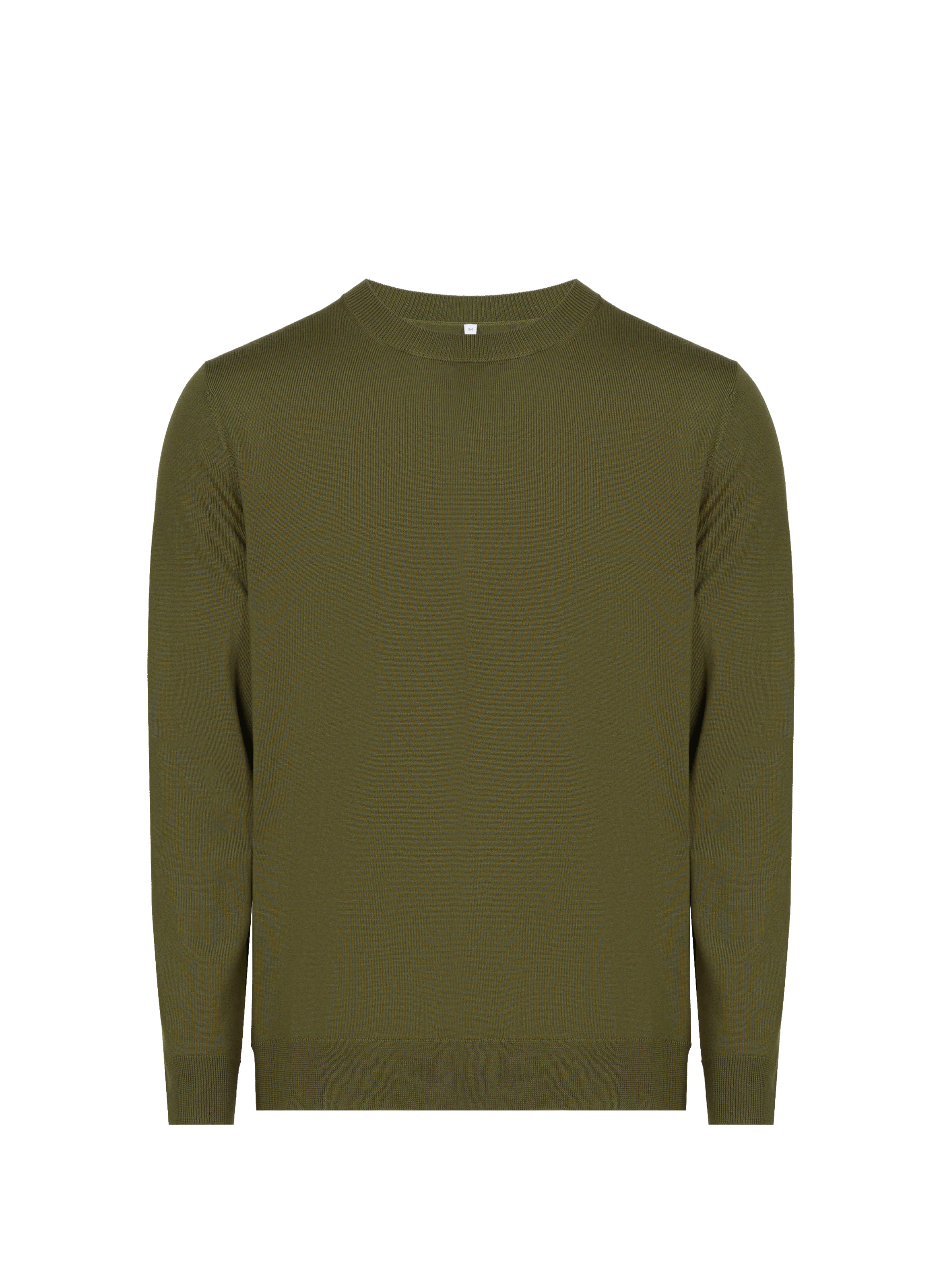 Fine merino wool jumper AU PRINTEMPS PARIS Khaki