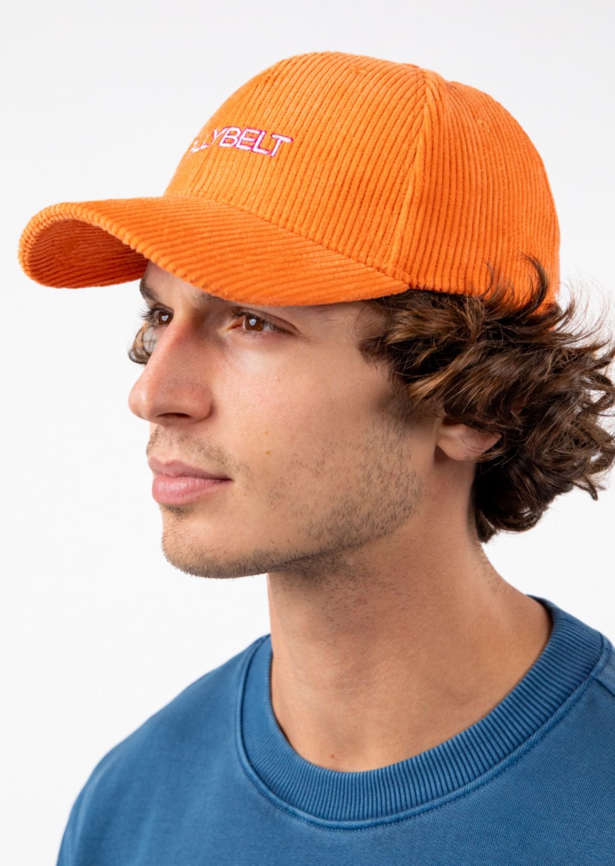 Casquette en velours BILLYBELT Orange