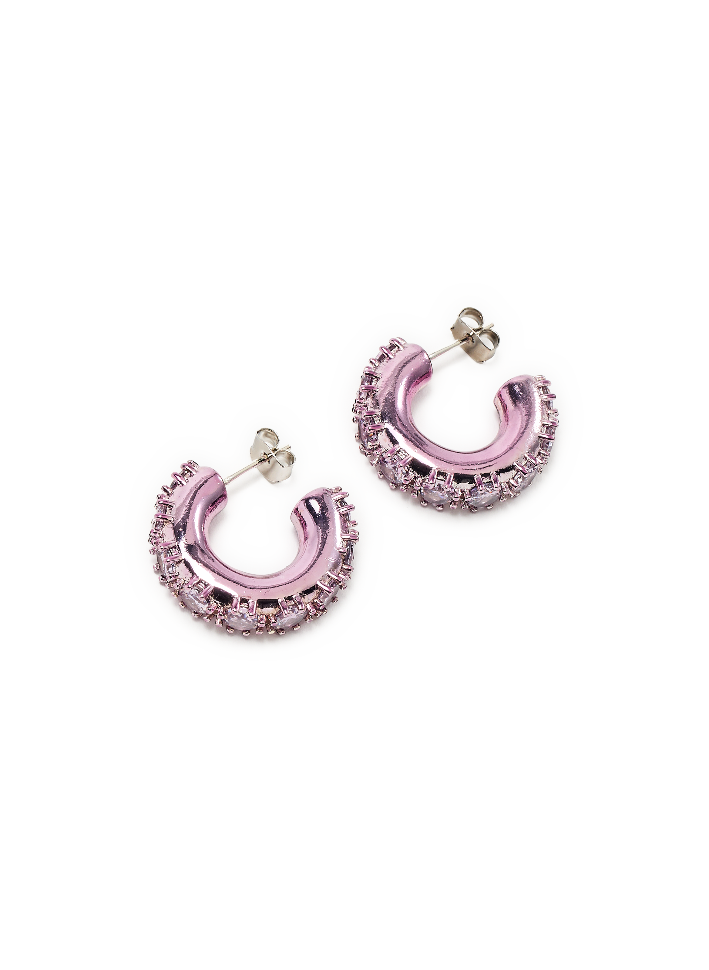 Boucles d'oreille Nina JUSTINE CLENQUET Argent