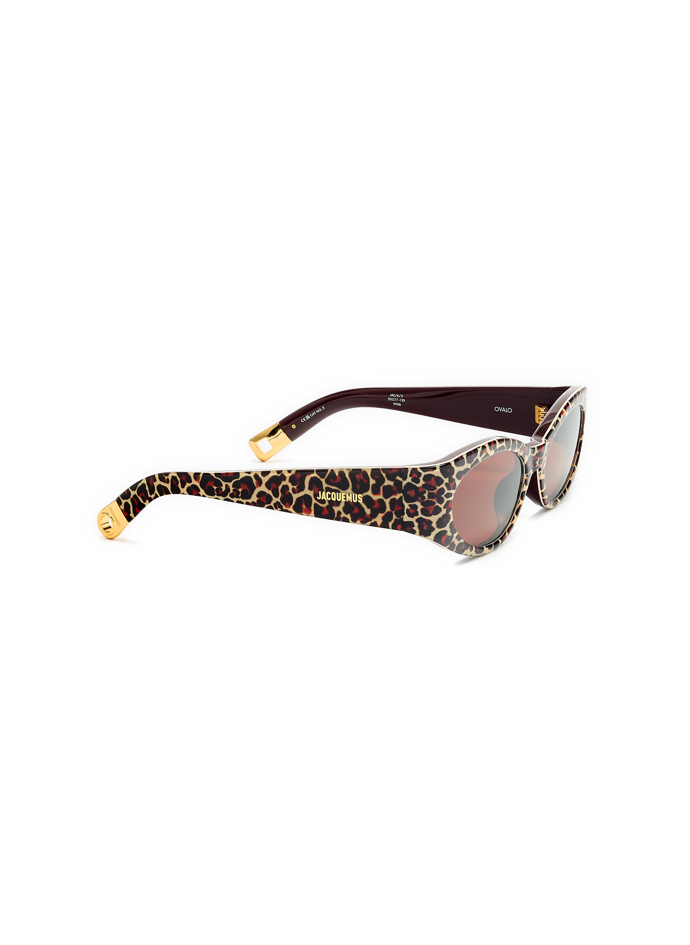 Les lunettes Ovalo JACQUEMUS Multicolore
