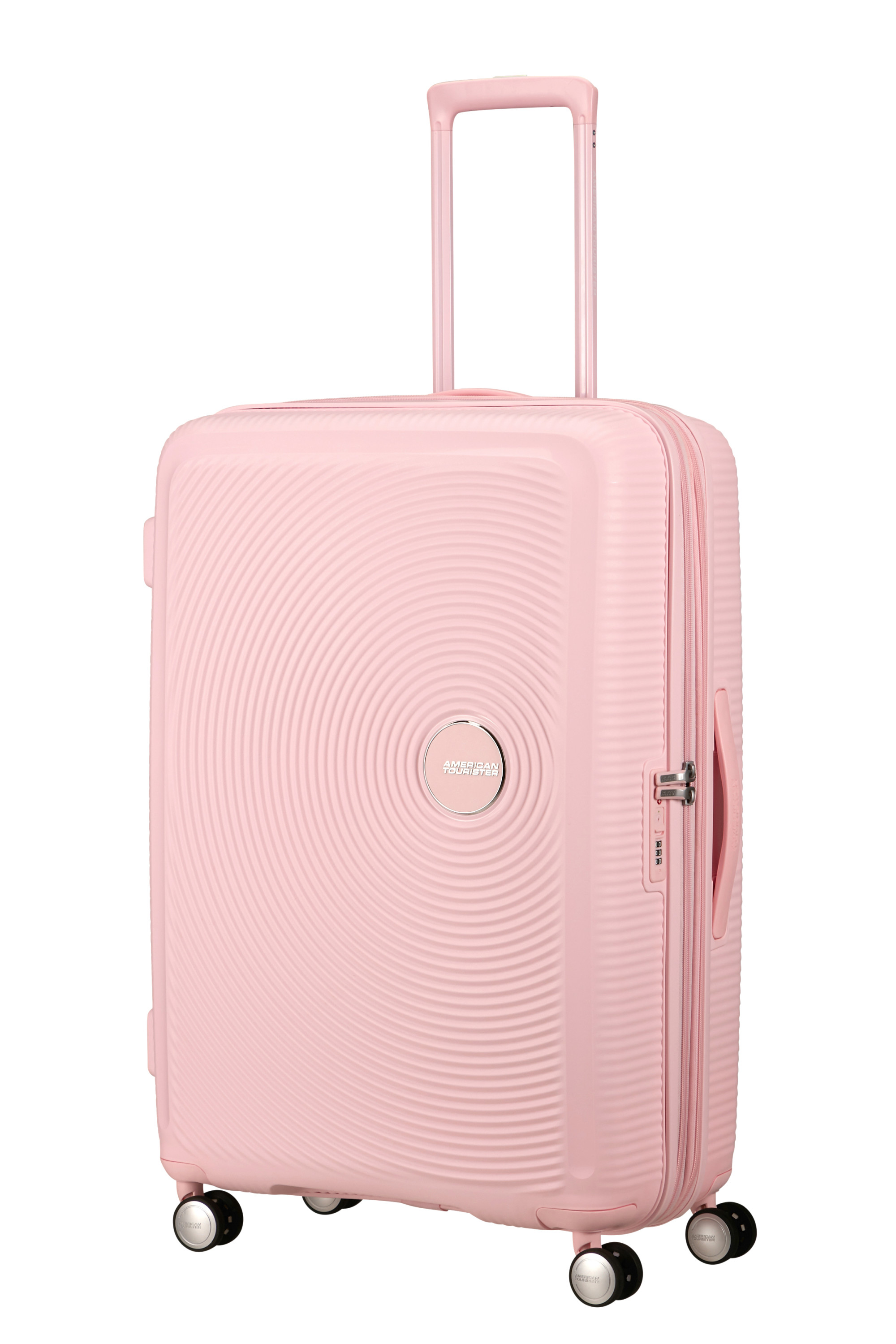 Soundbox valise 4 roues taille l Rose