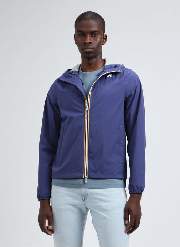 Waterproof hooded jacket Blue by K-WAY K-WAY Waterproof hooded jacket Blue