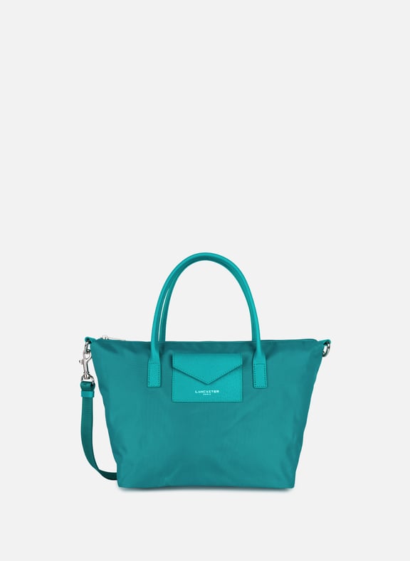 Sac cabas main - smart kba Bleu by LANCASTER LANCASTER Sac cabas main - smart kba Bleu
