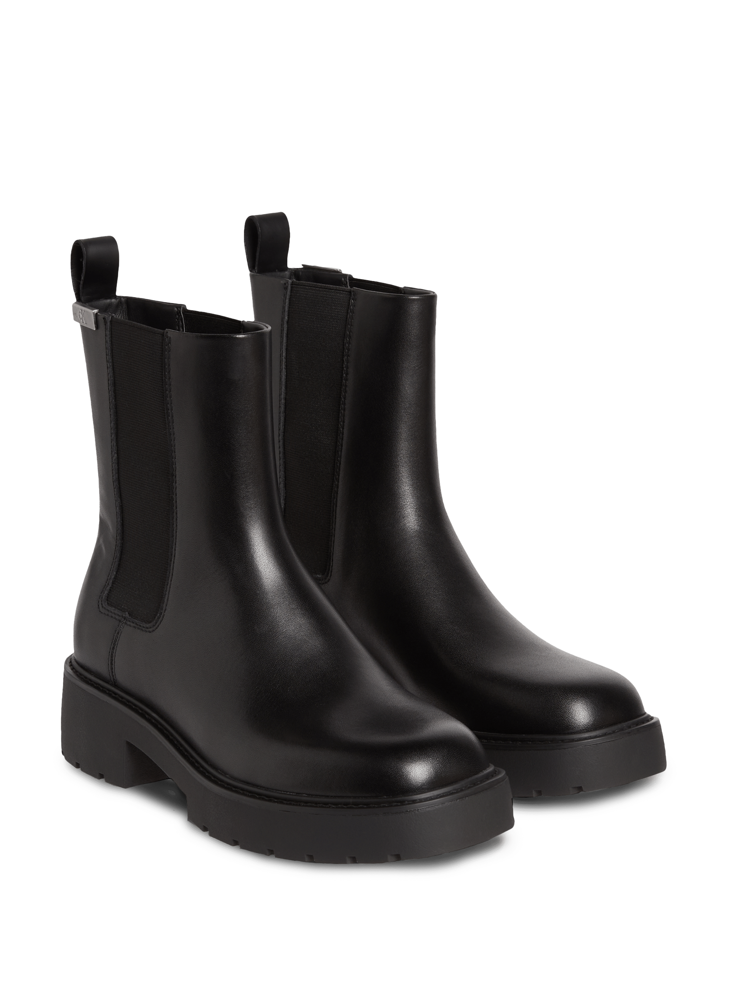 Bottines en cuir CALVIN KLEIN Noir