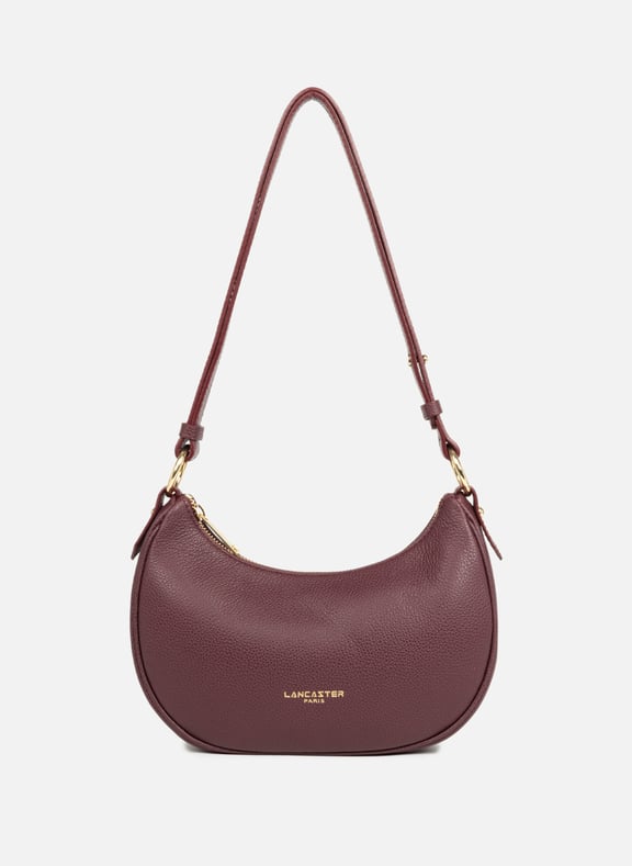 Petit sac besace - milano aria Rouge by LANCASTER LANCASTER Petit sac besace - milano aria Rouge