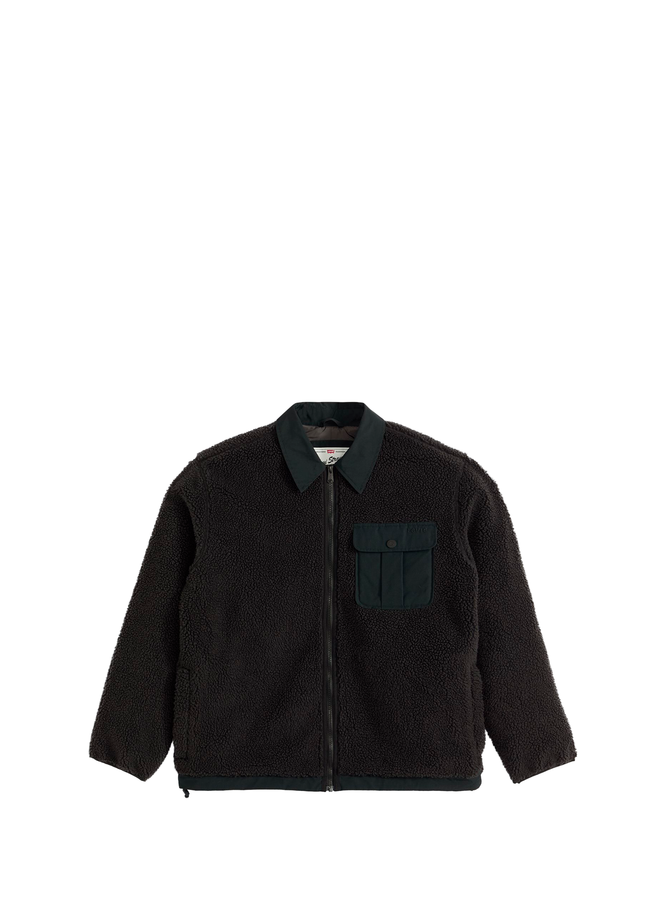 Manteau shearling col classique LEVI&#039;S Noir