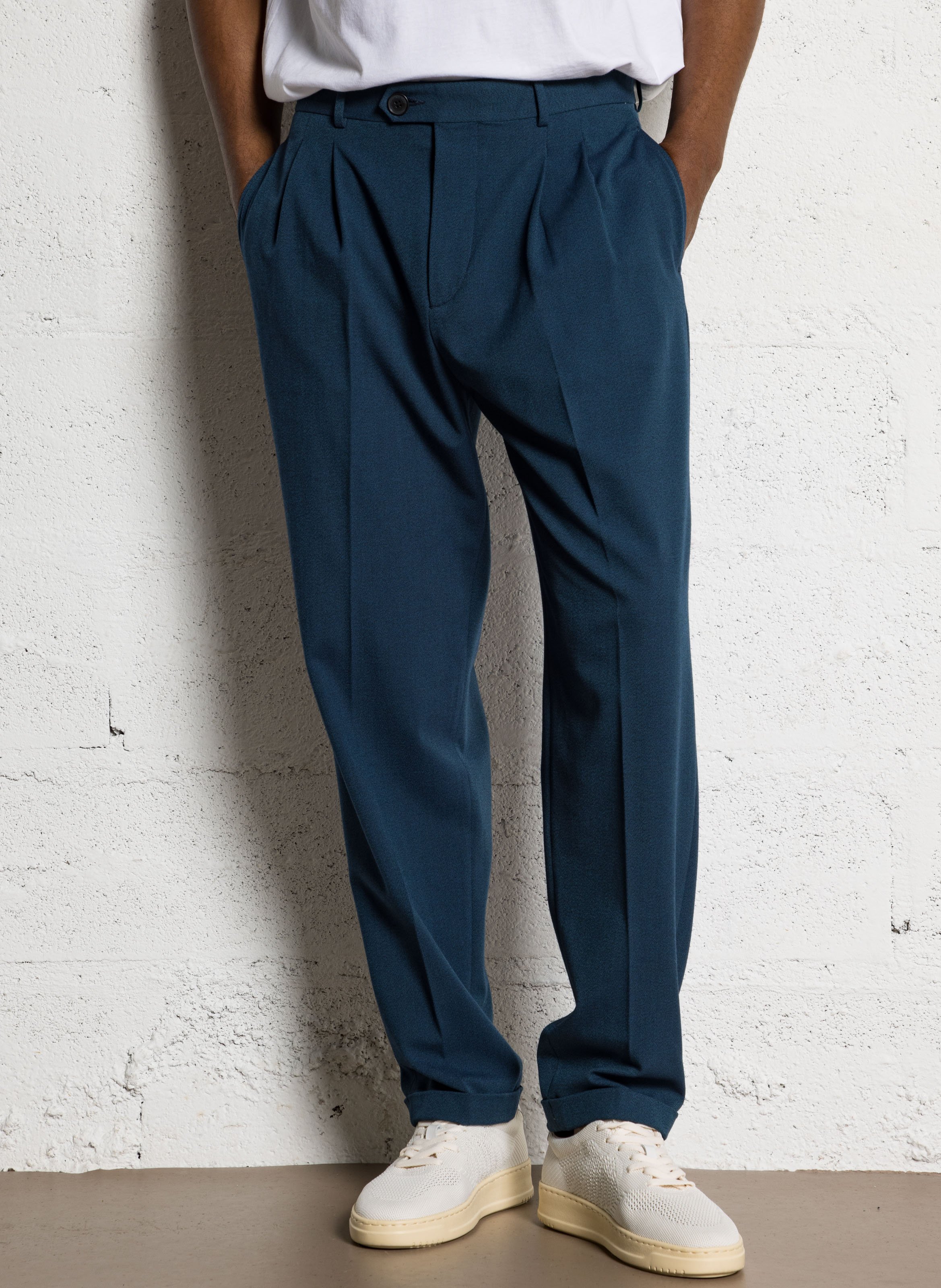 Pantalon de costume IKKS Bleu
