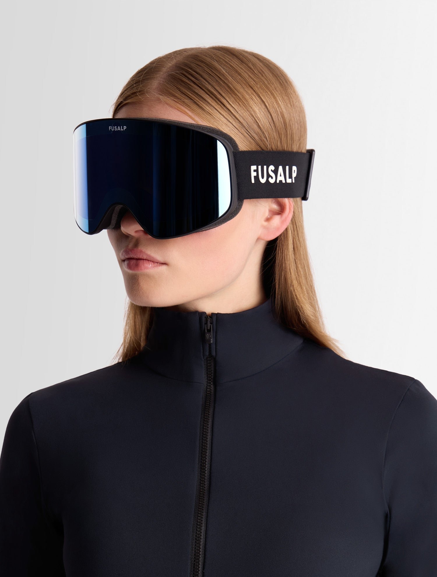 Masque de ski matterhorn coupe regular FUSALP Bleu