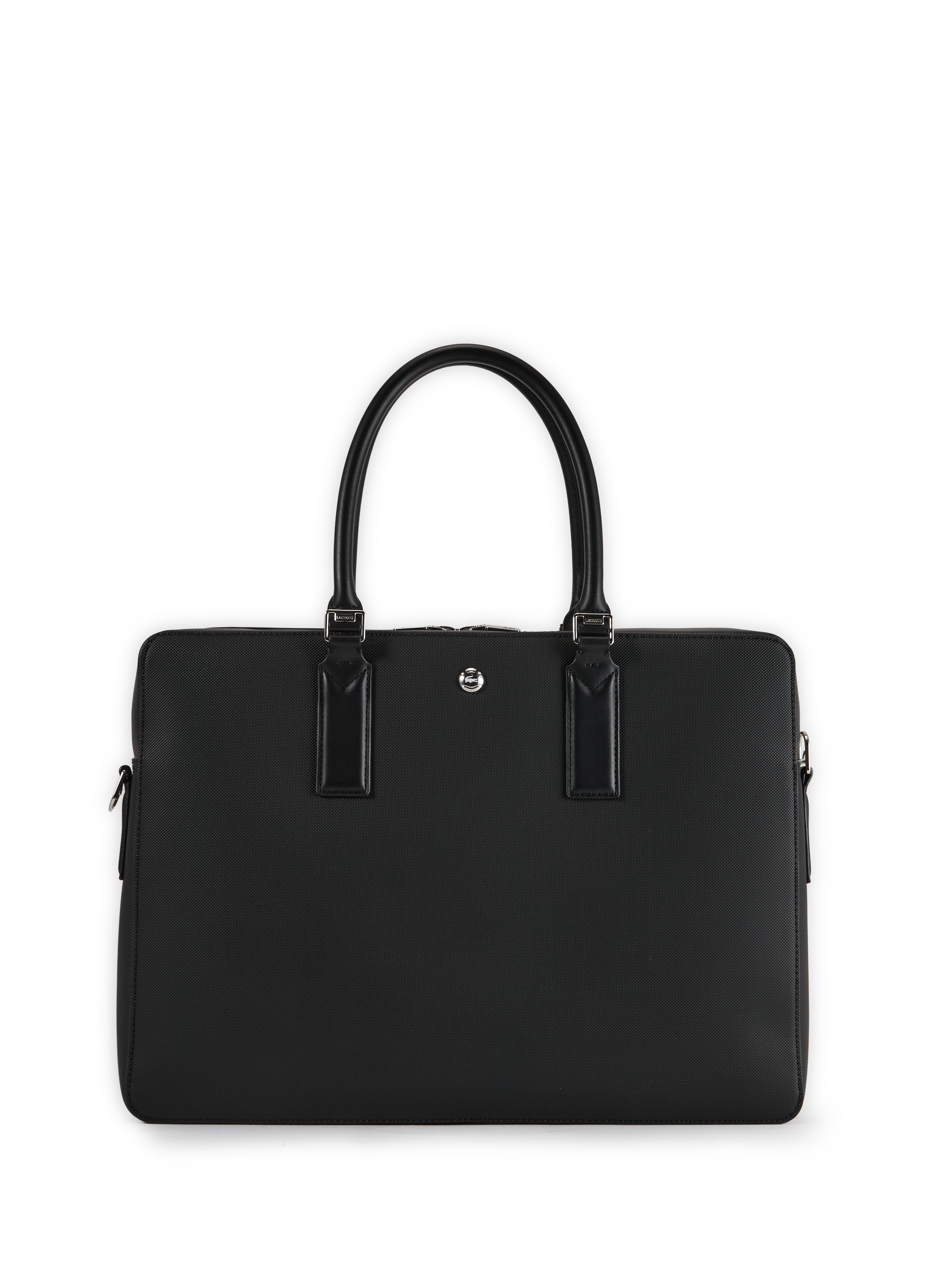 Sac ordinateur Langon en Petit Piqué LACOSTE Noir